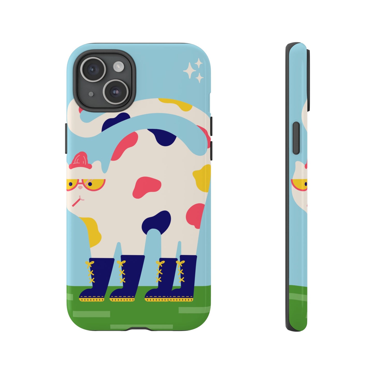 Rainboot Cat Phone Case | iPhone 15 Plus/ Pro, 14, 13, 12| Google Pixel 7, Pro, 5| Samsung Galaxy S23 All Major Phone Models