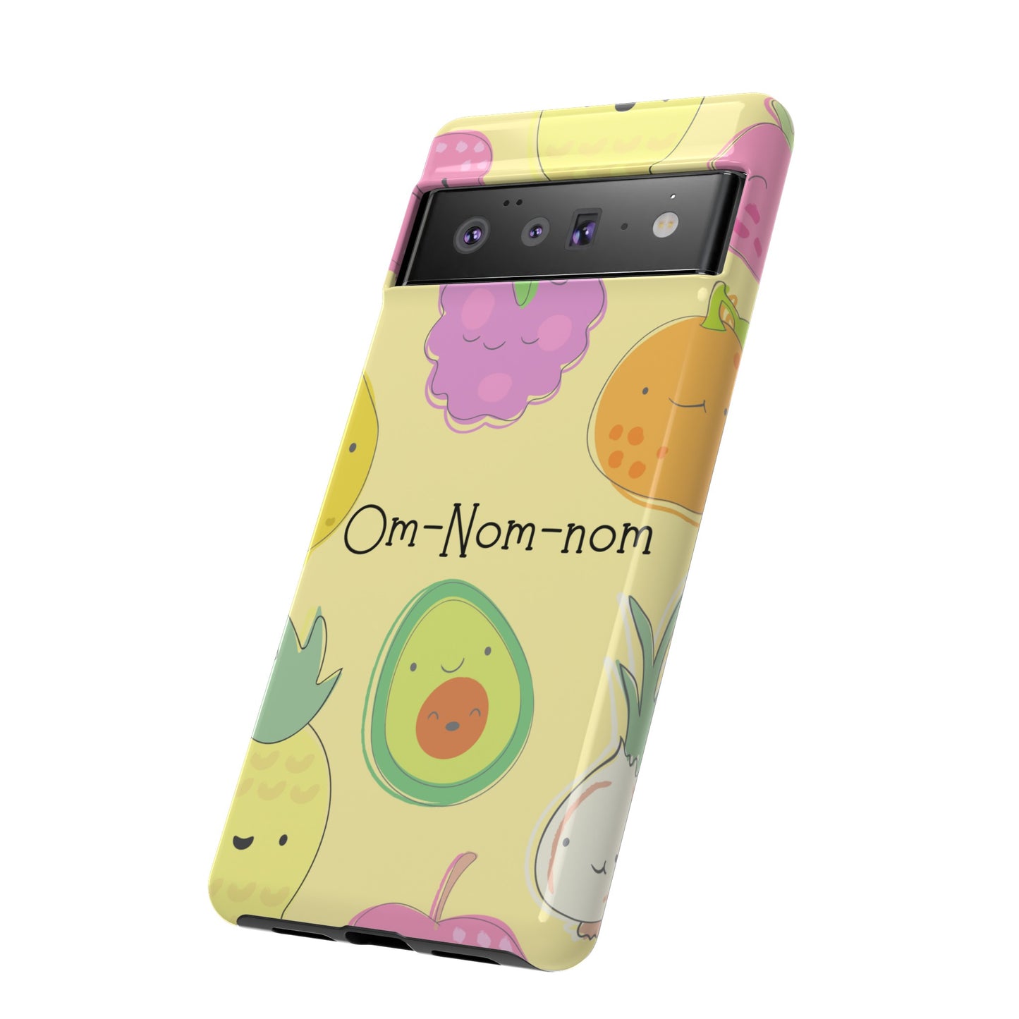 Om-Nom-Nom Phone Case | iPhone 15 Plus/ Pro, 14, 13, 12| Google Pixel 7, Pro, 5| Samsung Galaxy S23 All Major Phone Models