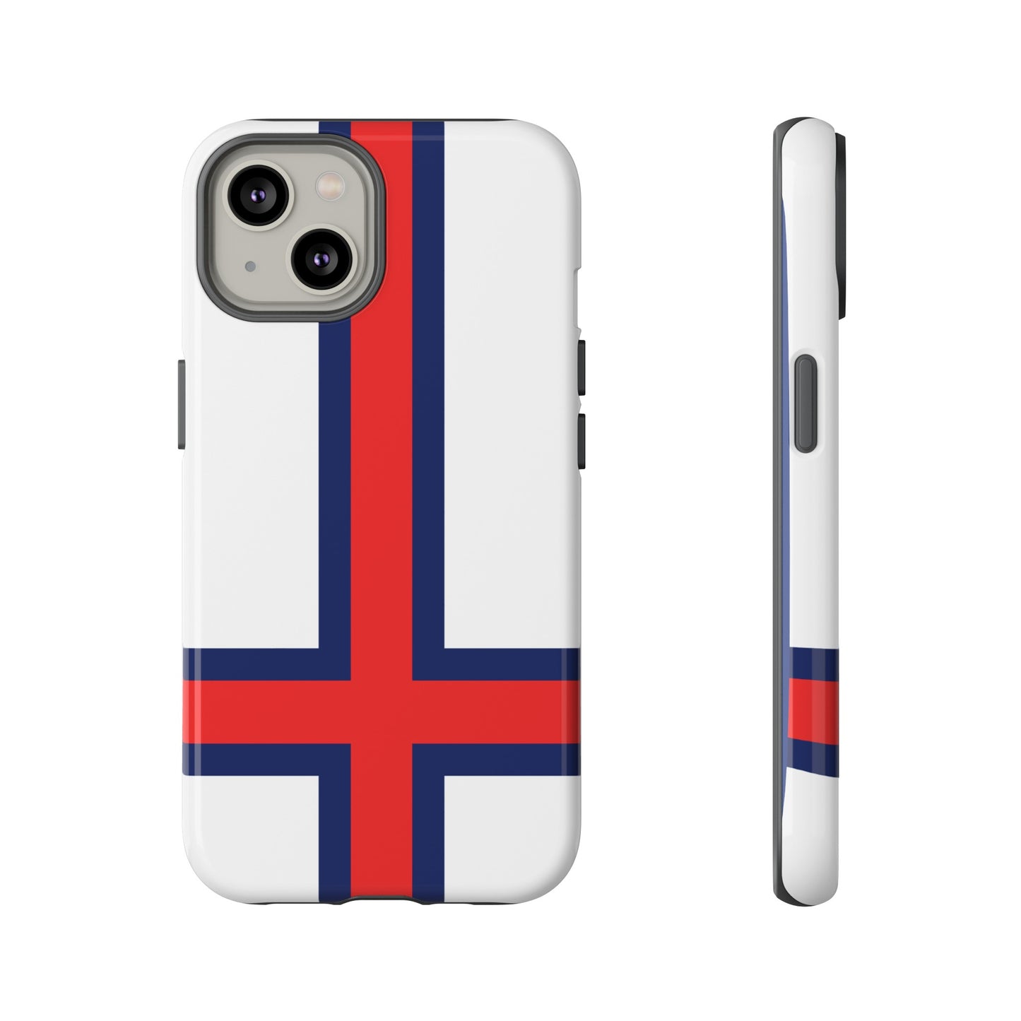 Faroe Island Denmark Flag Phone Case | iPhone 15 Plus/ Pro, 14, 13, 12| Google Pixel 7, Pro, 5| Samsung Galaxy S23 All Major Phone Models