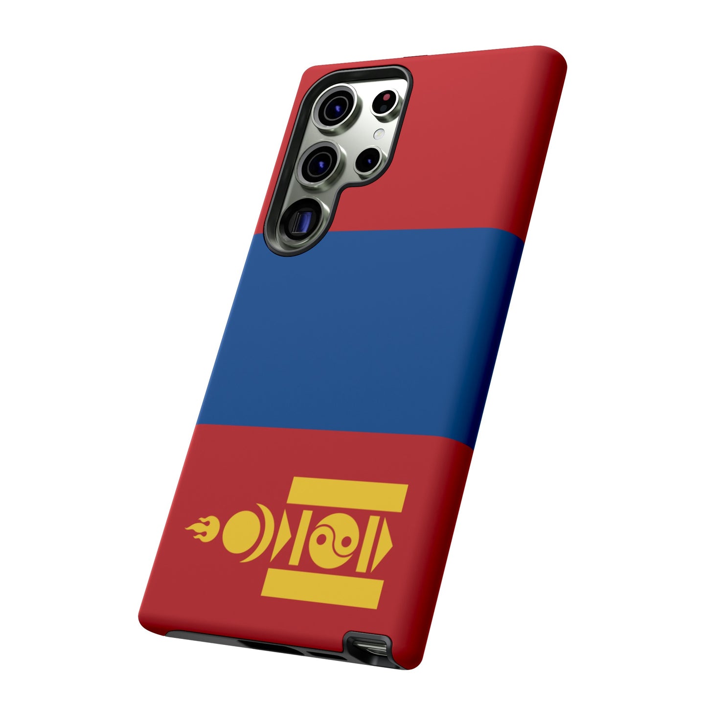 Mongolia Flag Phone Case | iPhone 15 Plus/ Pro, 14, 13, 12| Google Pixel 7, Pro, 5| Samsung Galaxy S23 All Major Phone Models