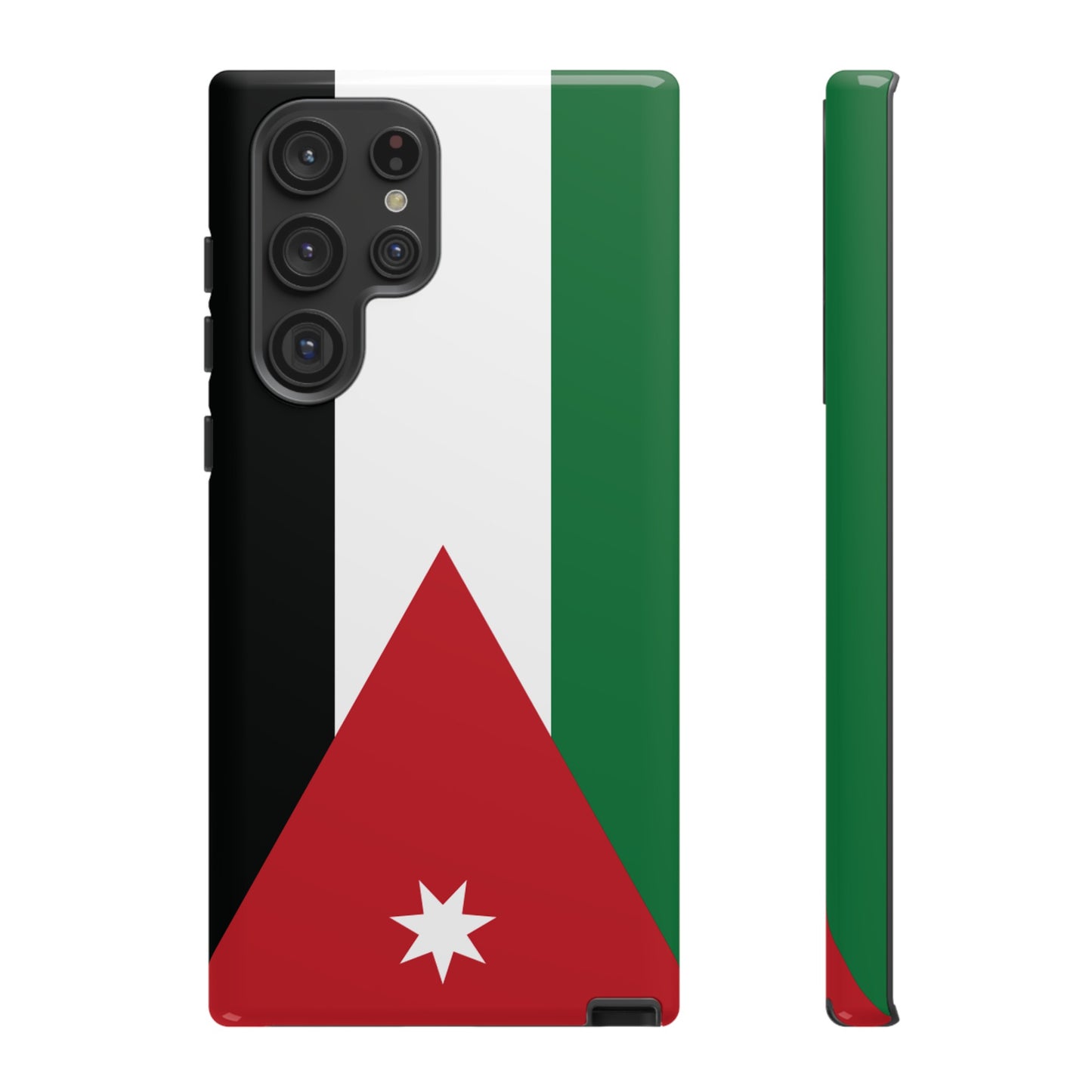 Jordan Flag Phone Case |iPhone 15 Plus/ Pro, 14, 13, 12|Google Pixel 7, Pro, 5| Samsung Galaxy S23 All Major Phone Models