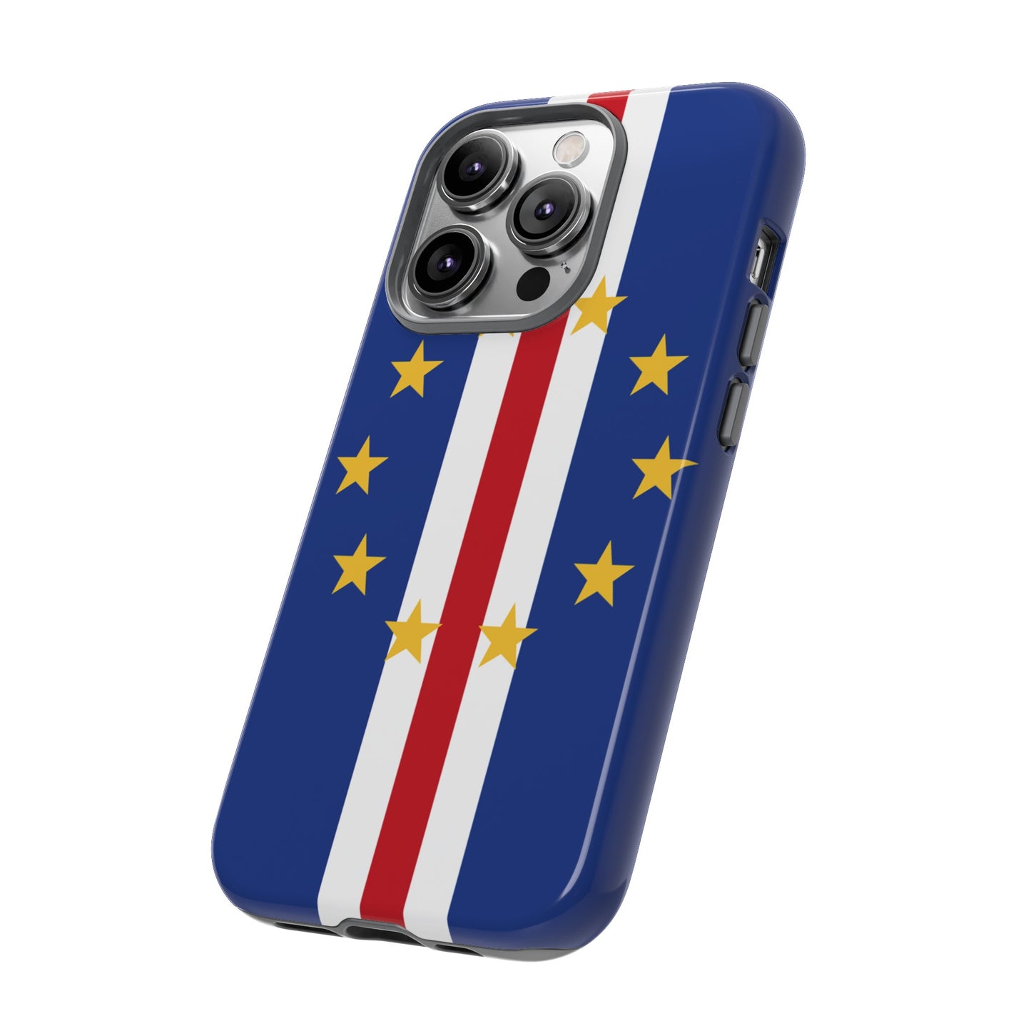 Cape Verde Flag Phone Case | iPhone 15 Plus/ Pro, 14, 13, 12| Google Pixel 7, Pro, 5| Samsung Galaxy S23 All Major Phone Models