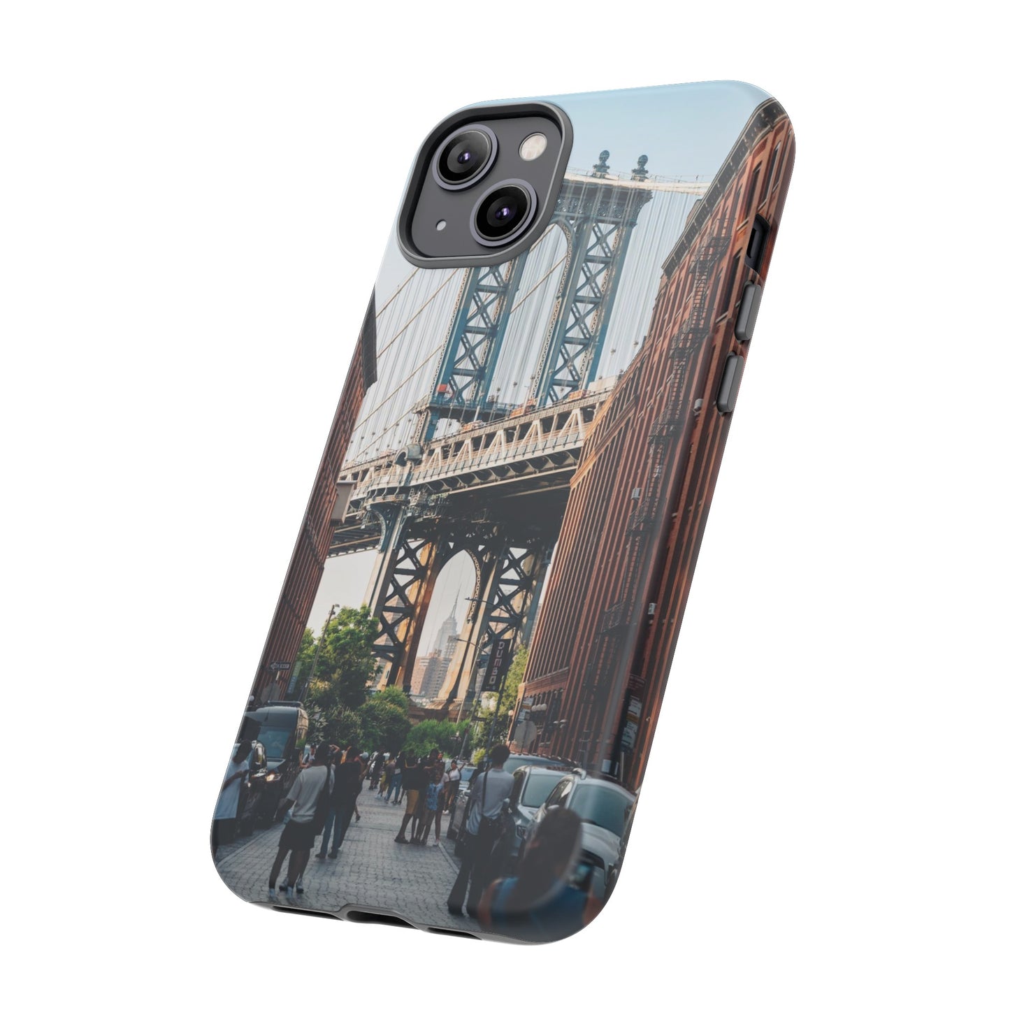 Stunning Brooklyn Bridge Wallpaper Phone Case | iPhone 15 Plus/ Pro, 14, 13, 12| Google Pixel 7, Pro, 5| Samsung Galaxy S23 All Major Phone Models