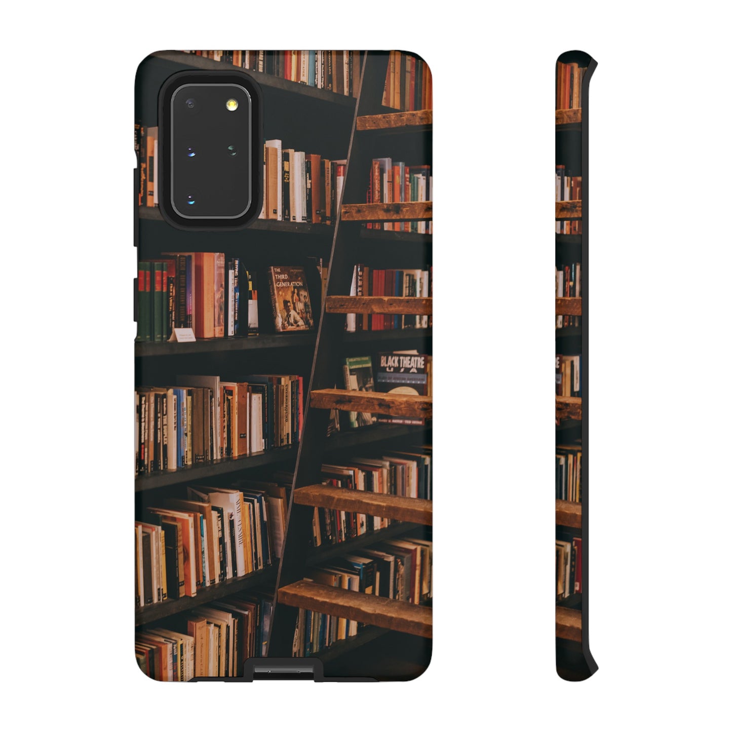 Bookcase Wallpaper Phone Case | iPhone 15 Plus/ Pro, 14, 13, 12| Google Pixel 7, Pro, 5| Samsung Galaxy S23 All Major Phone Models