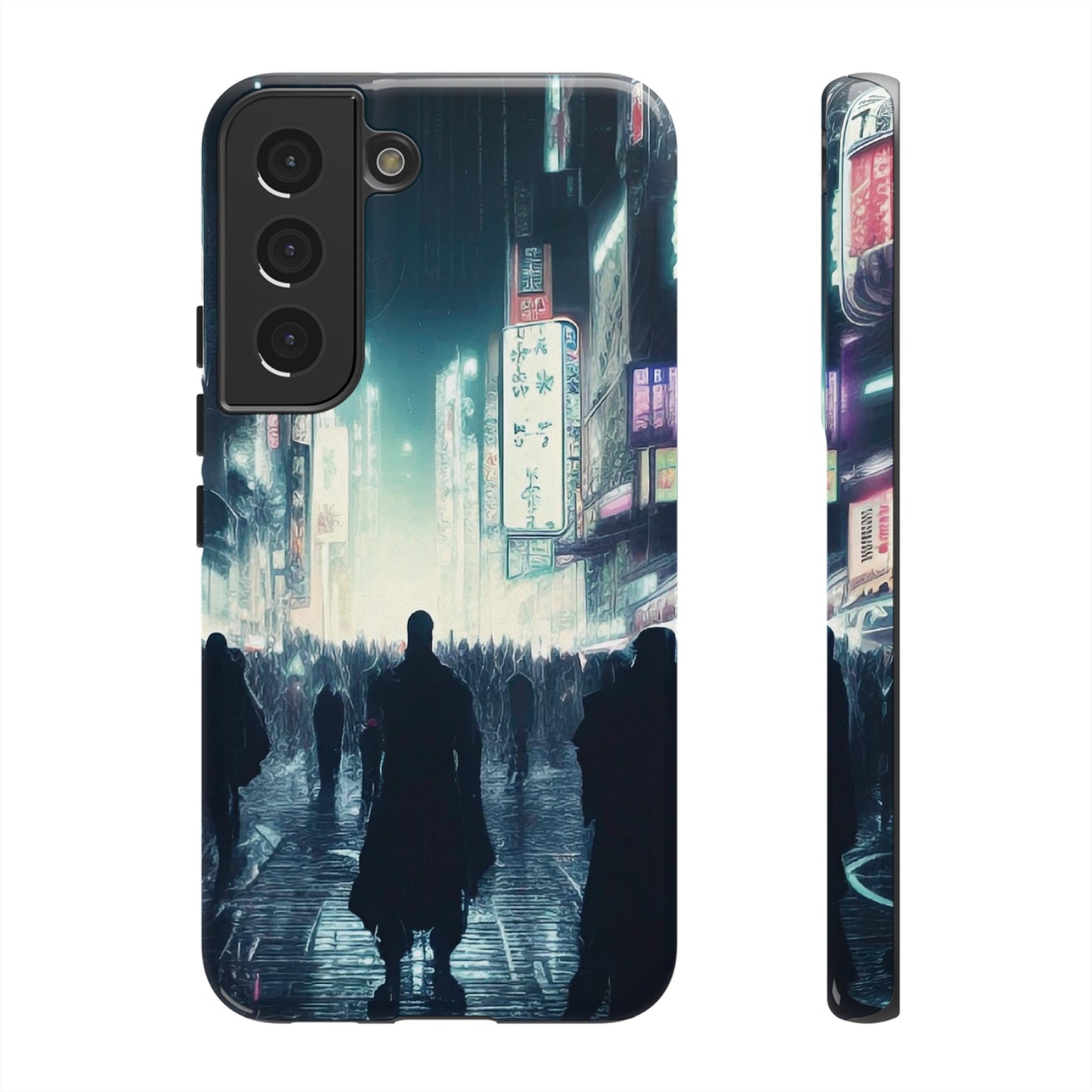 Strangers in the City Wallpaper Phone Case | iPhone 15 Plus/ Pro, 14, 13, 12| Google Pixel 7, Pro, 5| Samsung Galaxy S23 All Major Phone Models