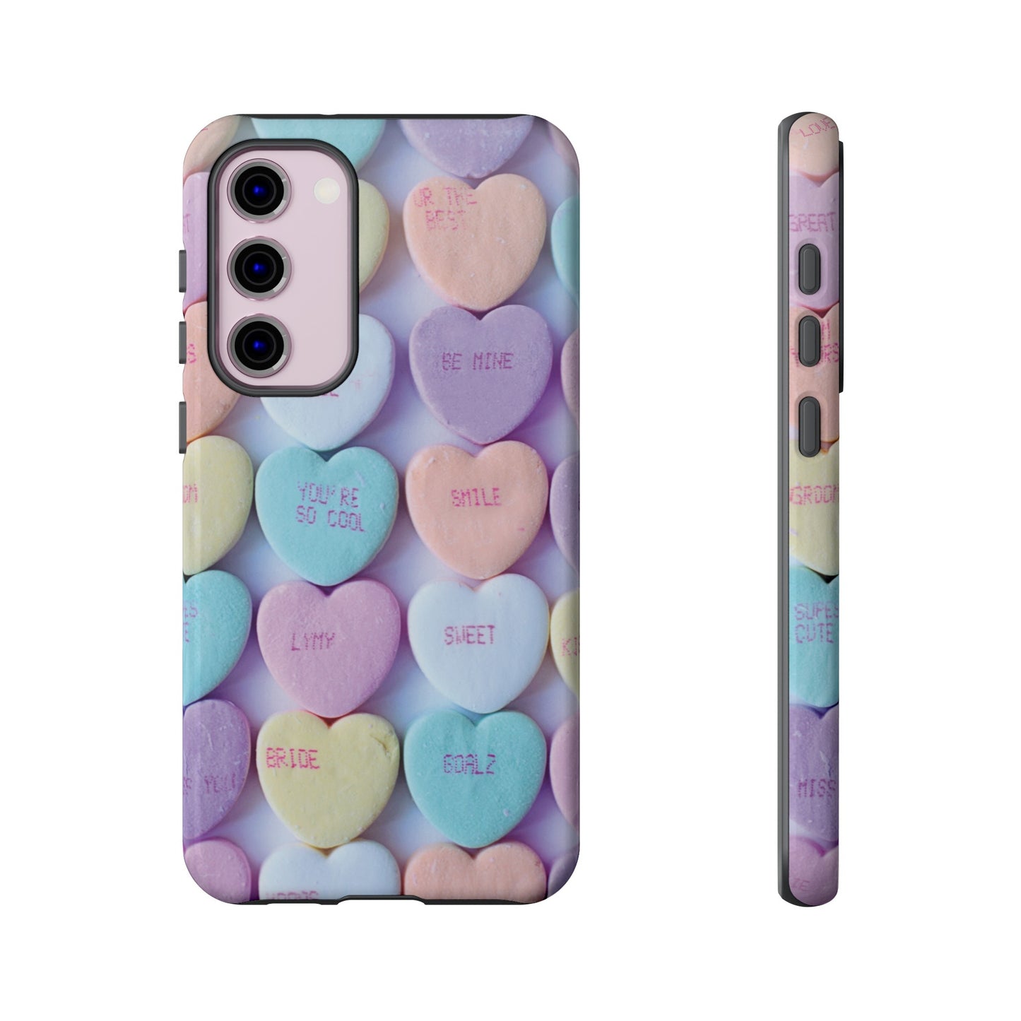 Hearts Valentine's Day Wallpaper Phone Case | iPhone 15 Plus/ Pro, 14, 13, 12| Google Pixel 7, Pro, 5| Samsung Galaxy S23 All Major Phone Models