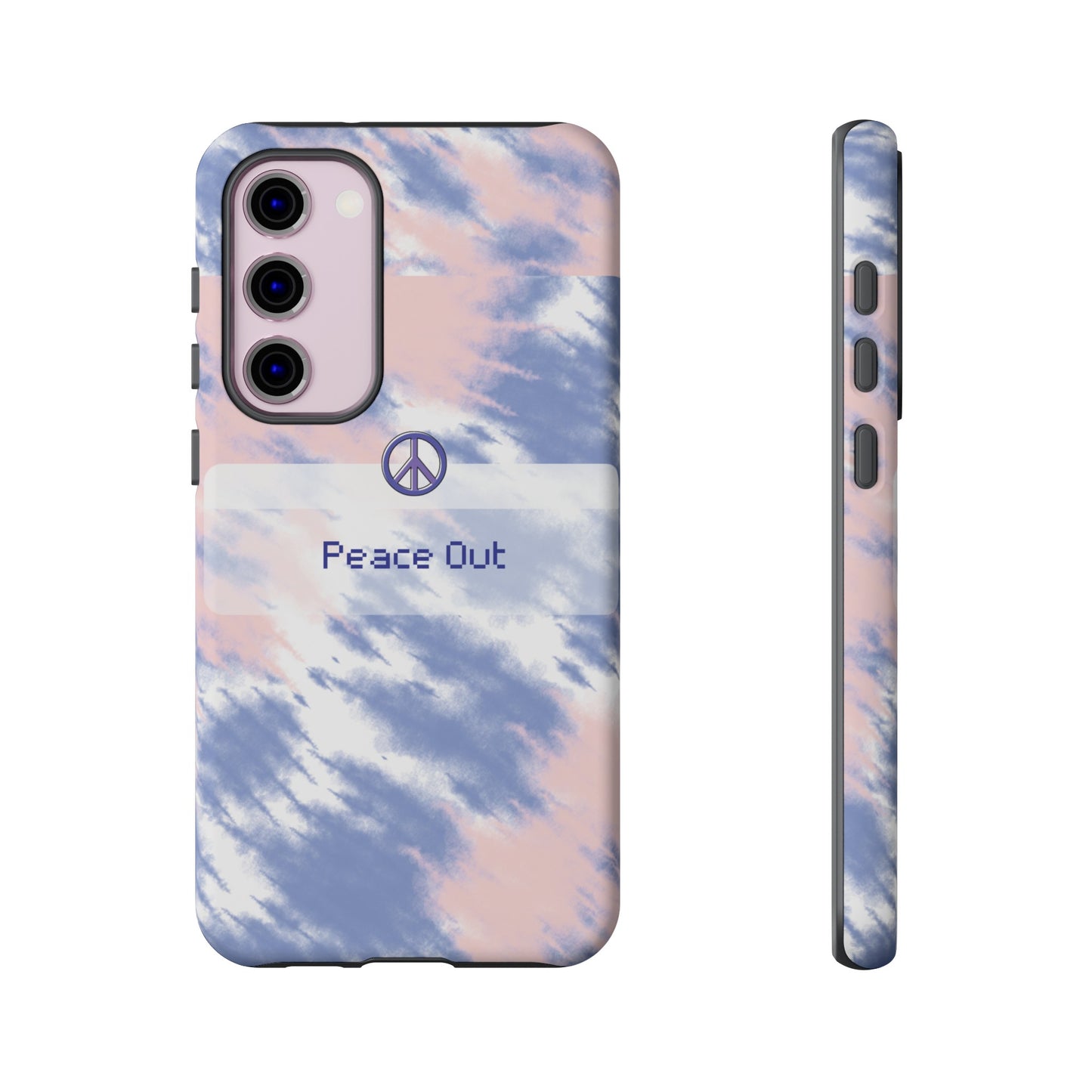 Peace Out Wallpaper Phone Case | iPhone 15 Plus/ Pro, 14, 13, 12| Google Pixel 7, Pro, 5| Samsung Galaxy S23 All Major Phone Models