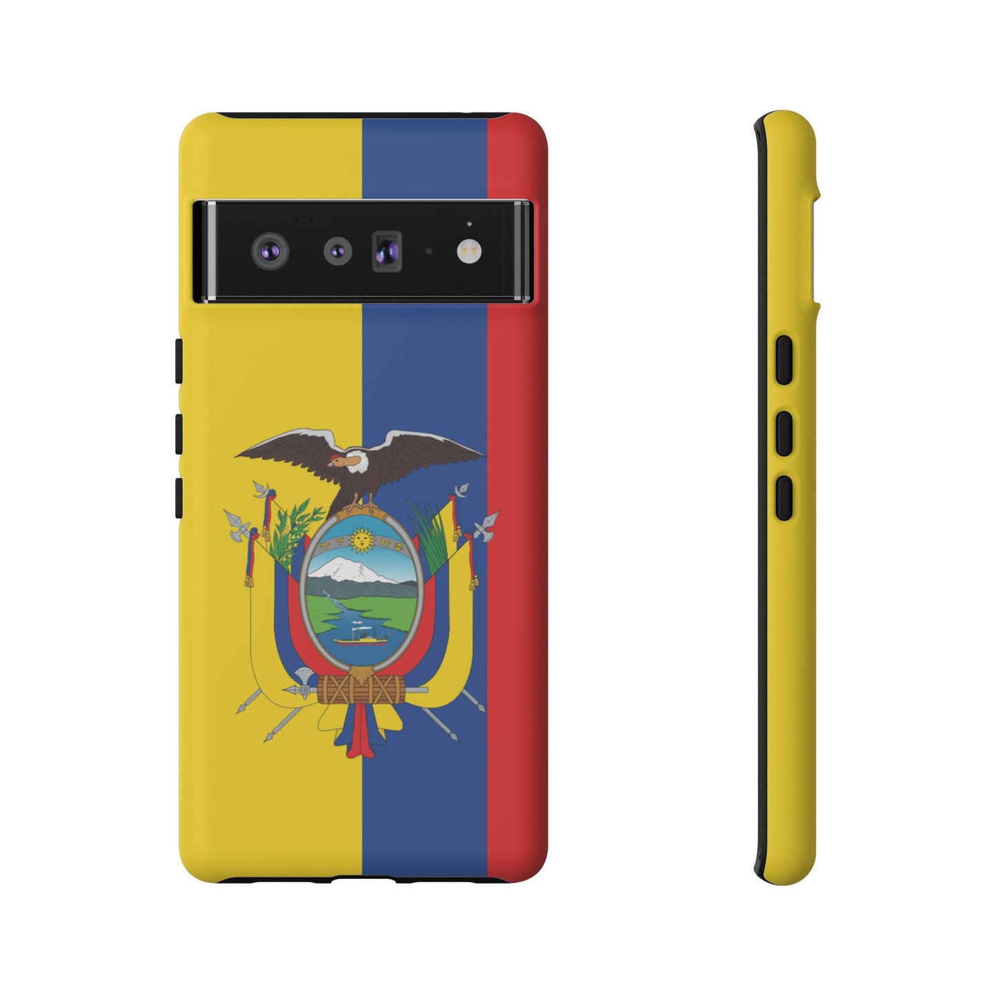 Ecuador Flag Phone Case | iPhone 15 Plus/ Pro, 14, 13, 12| Google Pixel 7, Pro, 5| Samsung Galaxy S23 All Major Phone Models