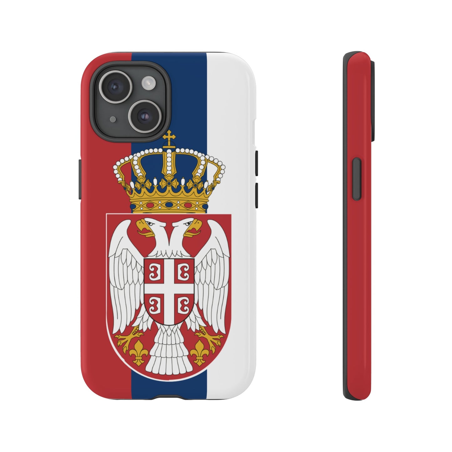 Serbia Flag Phone Case | iPhone 15 Plus/ Pro, 14, 13, 12| Google Pixel 7, Pro, 5| Samsung Galaxy S23 All Major Phone Models