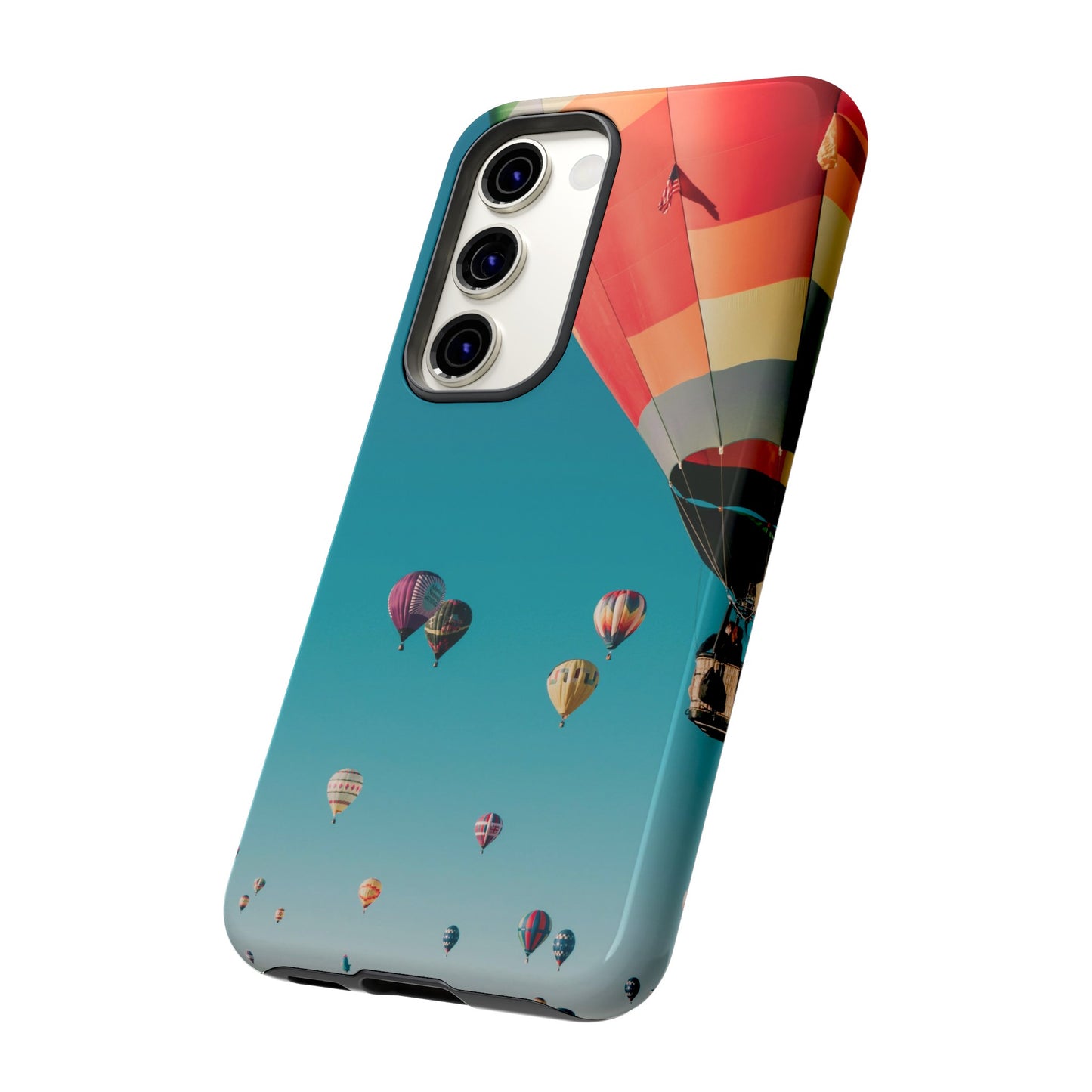 Hot Air Balloon Wallpaper Phone Case | iPhone 15 Plus/ Pro, 14, 13, 12| Google Pixel 7, Pro, 5| Samsung Galaxy S23 All Major Phone Models