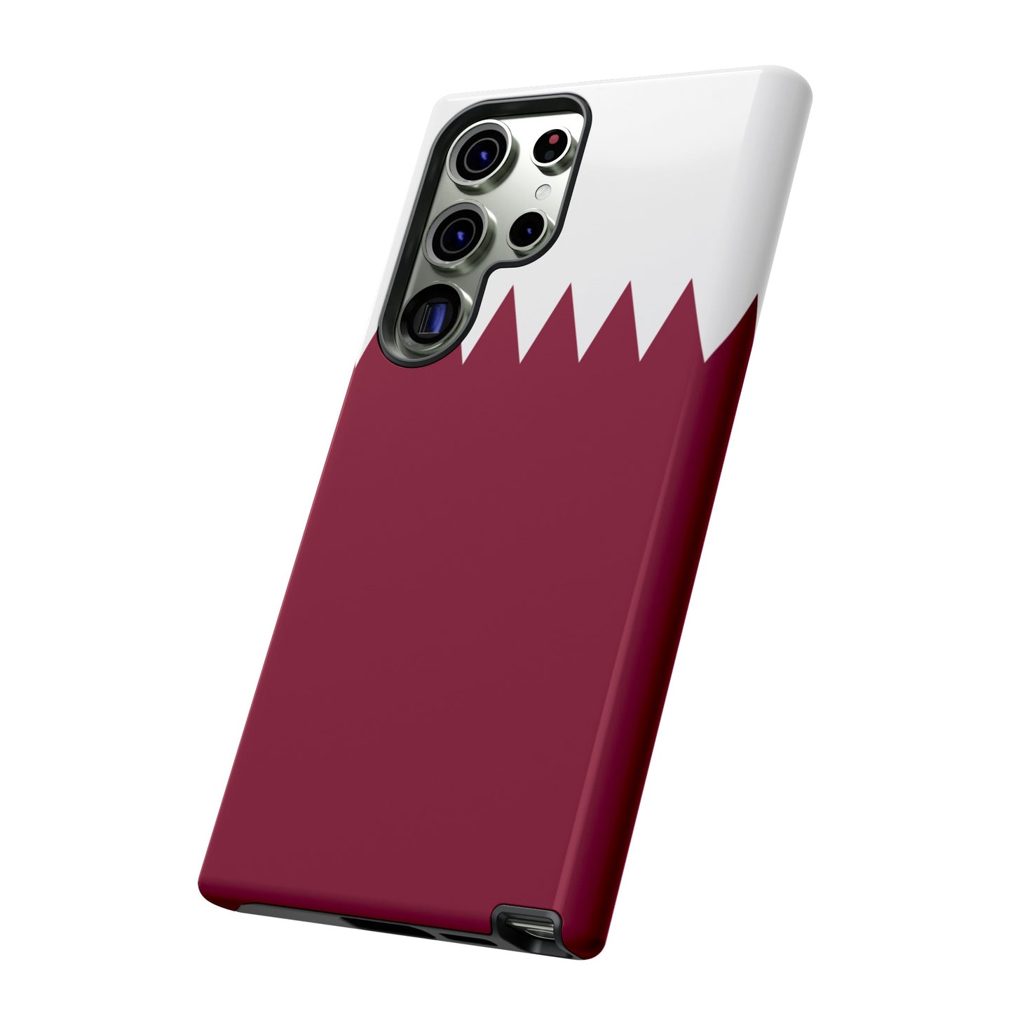 Qatar Flag Phone Case | iPhone 15 Plus/ Pro, 14, 13, 12| Google Pixel 7, Pro, 5| Samsung Galaxy S23 All Major Phone Models