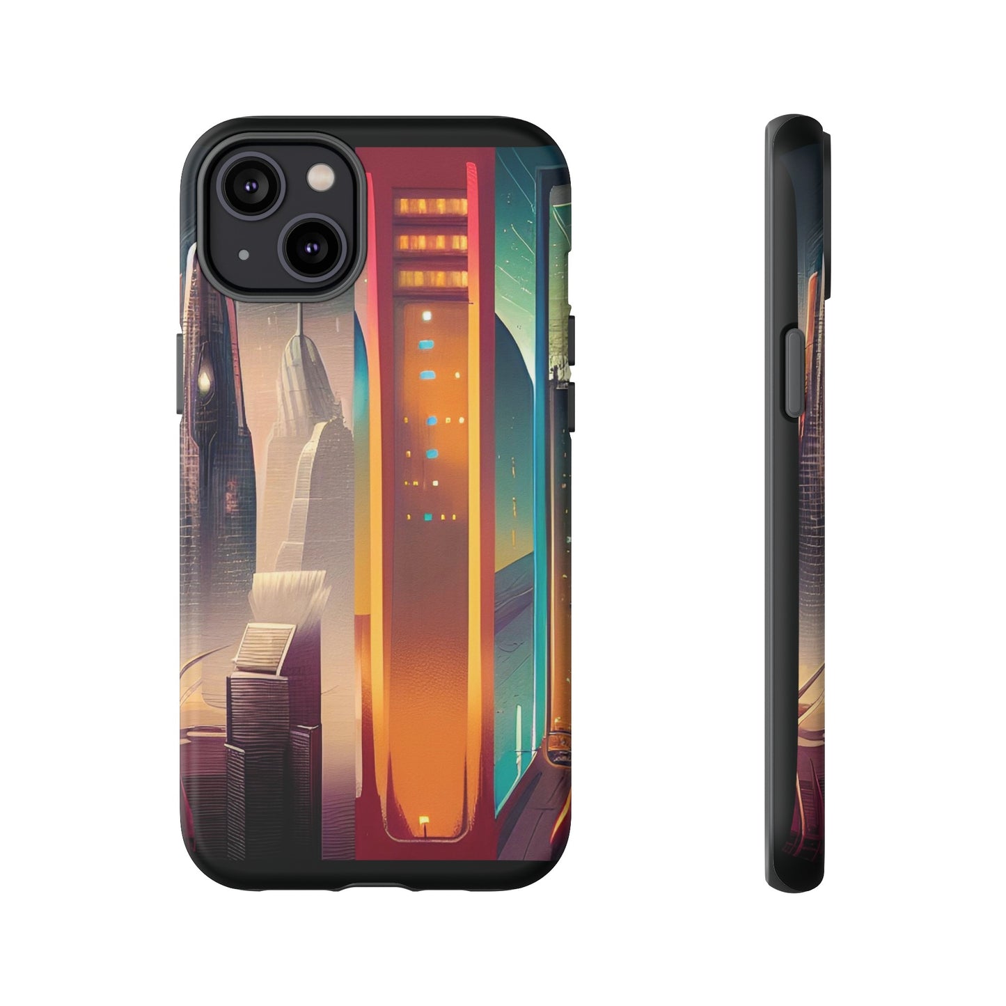 Sci-Fi  Buildings Wallpaper Phone Case | iPhone 15 Plus/ Pro, 14, 13, 12| Google Pixel 7, Pro, 5| Samsung Galaxy S23 All Major Phone Models