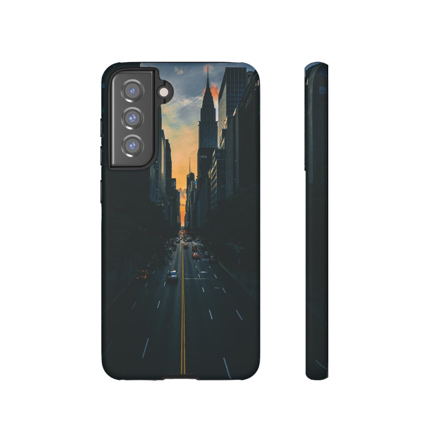 City Sunset Wallpaper Phone Case | iPhone 15 Plus/ Pro, 14, 13, 12| Google Pixel 7, Pro, 5| Samsung Galaxy S23 All Major Phone Models