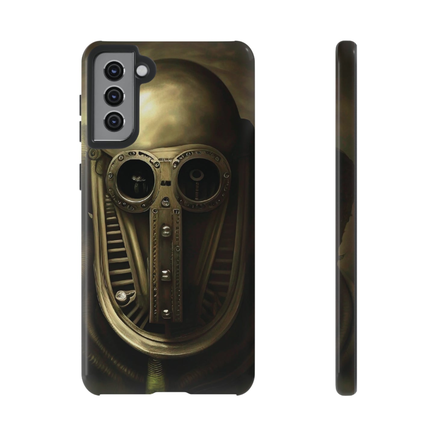 Sci-Fi Helmet Wallpaper Phone Case | iPhone 15 Plus/ Pro, 14, 13, 12| Google Pixel 7, Pro, 5| Samsung Galaxy S23 All Major Phone Models