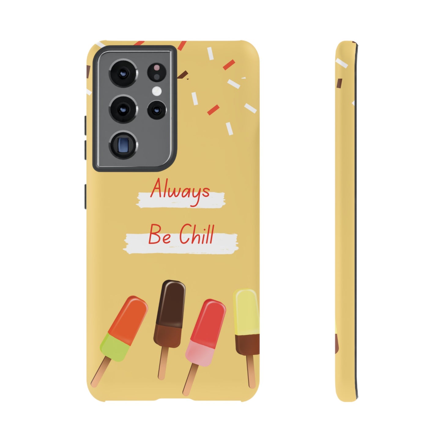 Always Be Chill Wallpaper Phone Case| iPhone 15 Plus/ Pro, 14, 13, 12| Google Pixel 7, Pro, 5| Samsung Galaxy S23 All Major Phone Models