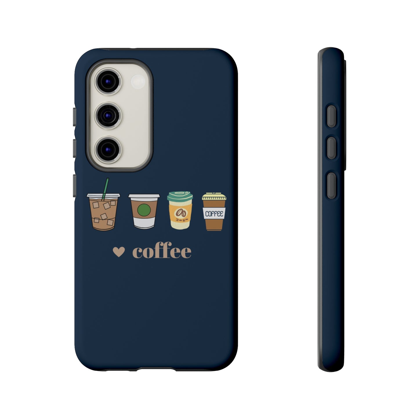 Coffee Wallpaper Phone Case | iPhone 15 Plus/ Pro, 14, 13, 12| Google Pixel 7, Pro, 5| Samsung Galaxy S23 All Major Phone Models