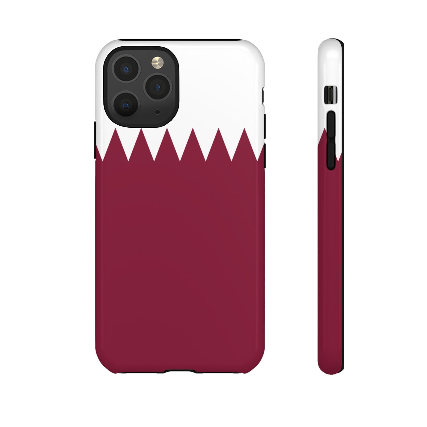 Qatar Flag Phone Case | iPhone 15 Plus/ Pro, 14, 13, 12| Google Pixel 7, Pro, 5| Samsung Galaxy S23 All Major Phone Models