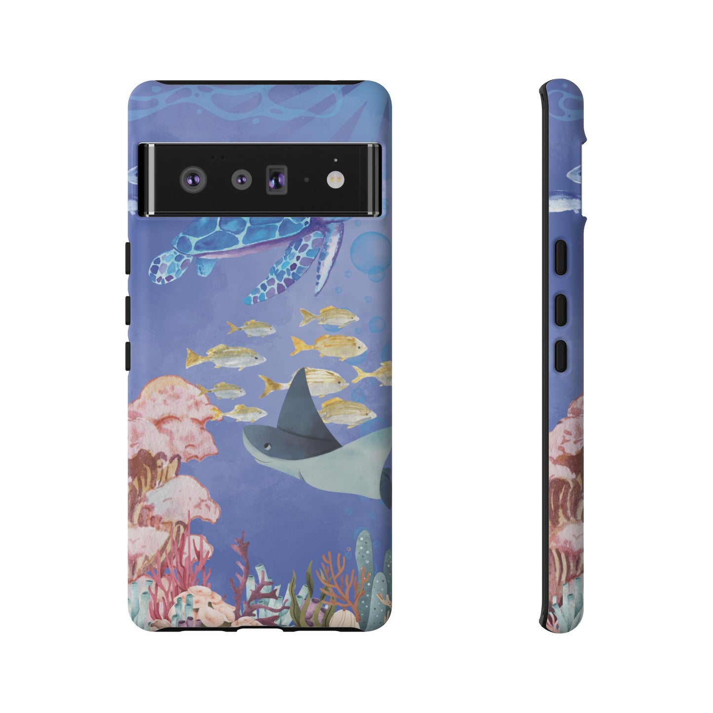 Underwater Scene Wallpaper Phone Case | iPhone 15 Plus/ Pro, 14, 13, 12| Google Pixel 7, Pro, 5| Samsung Galaxy S23 All Major Phone Models