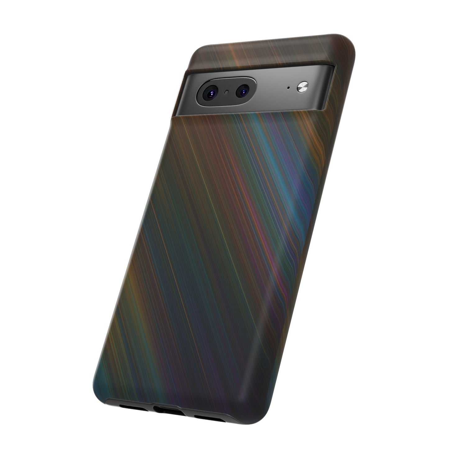 Slanted Rainbow Wallpaper Phone Case | iPhone 15 Plus/ Pro, 14, 13, 12| Google Pixel 7, Pro, 5| Samsung Galaxy S23 All Major Phone Models