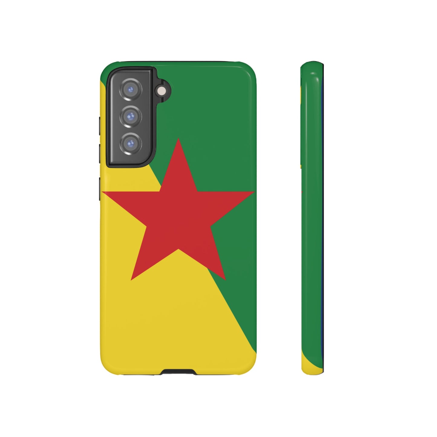 French Guiana Flag (France) Phone Case | iPhone 15 Plus/ Pro, 14, 13, 12| Google Pixel 7, Pro, 5| Samsung Galaxy S23 All Major Phone Models