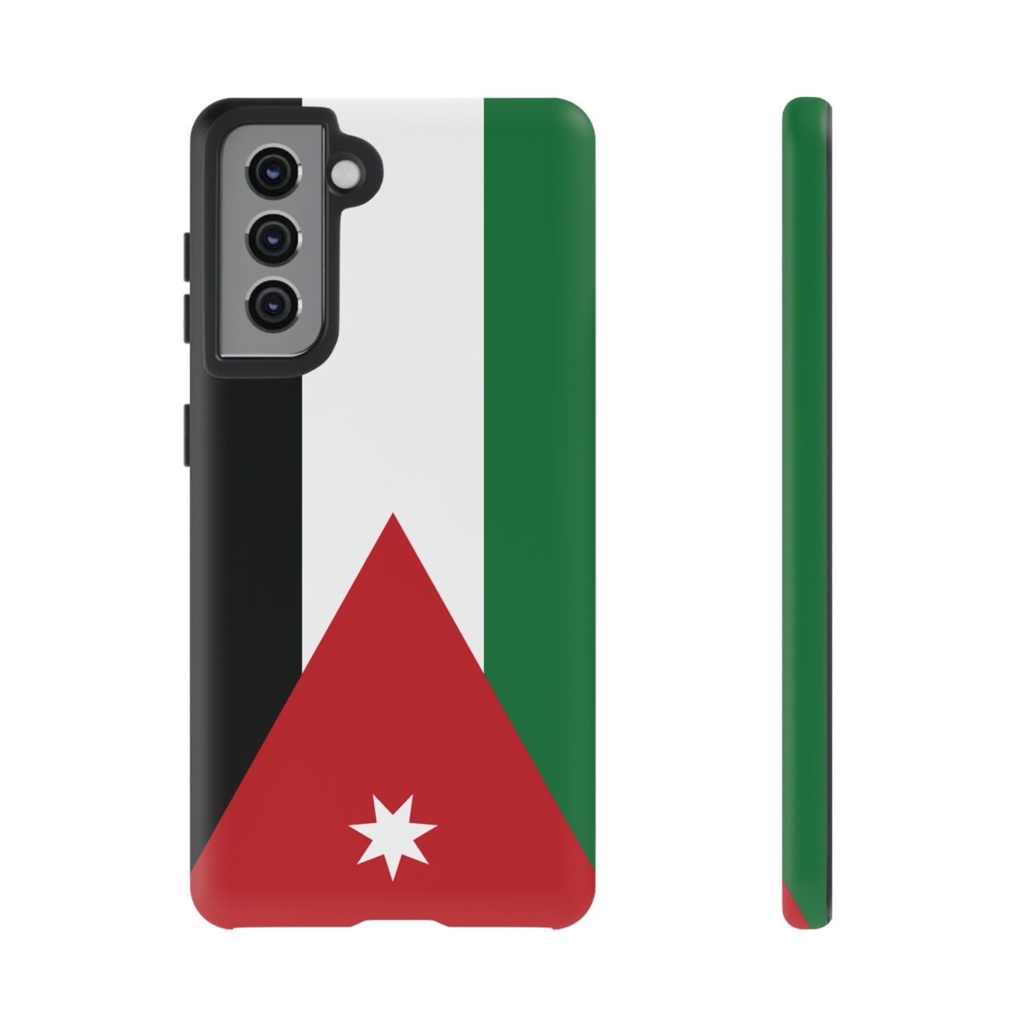 Jordan Flag Phone Case |iPhone 15 Plus/ Pro, 14, 13, 12|Google Pixel 7, Pro, 5| Samsung Galaxy S23 All Major Phone Models