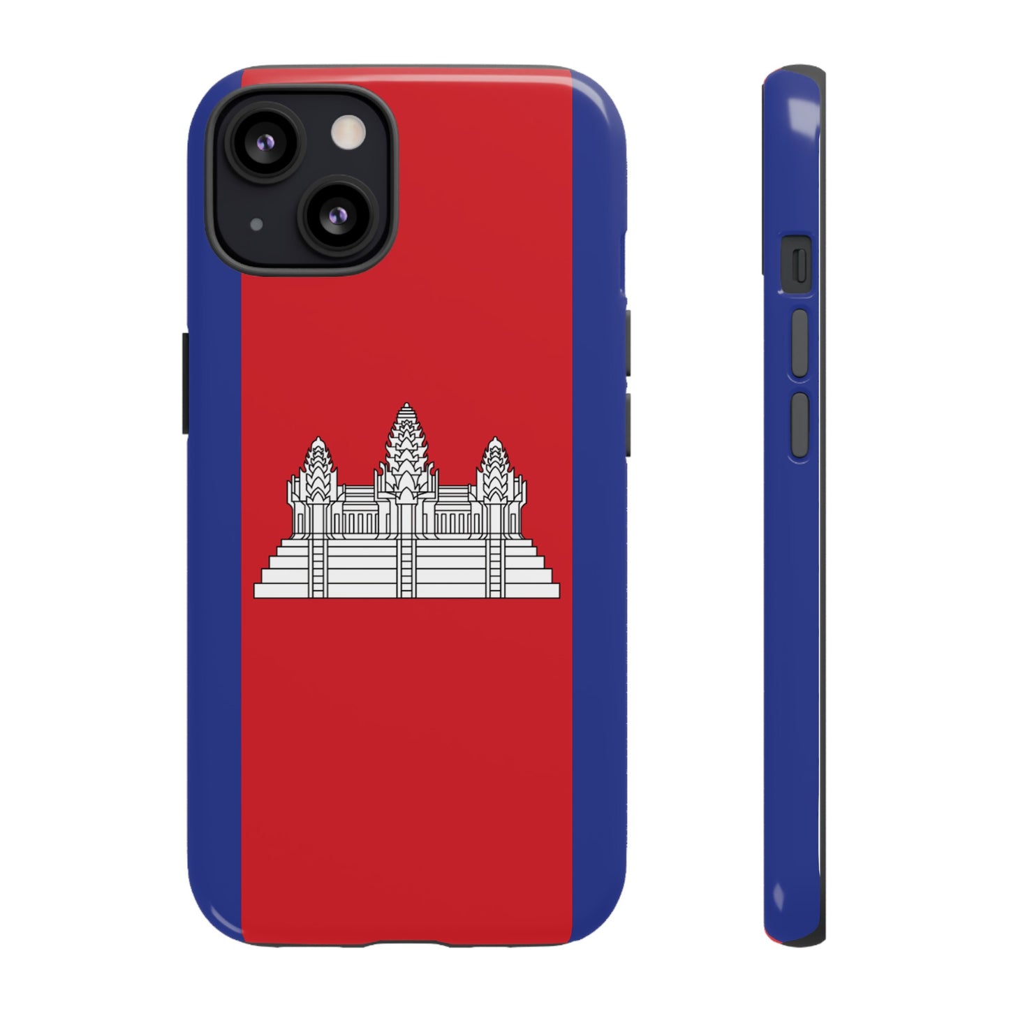 Cambodia Flag Phone Case | iPhone 15 Plus/ Pro, 14, 13, 12| Google Pixel 7, Pro, 5| Samsung Galaxy S23 All Major Phone Models