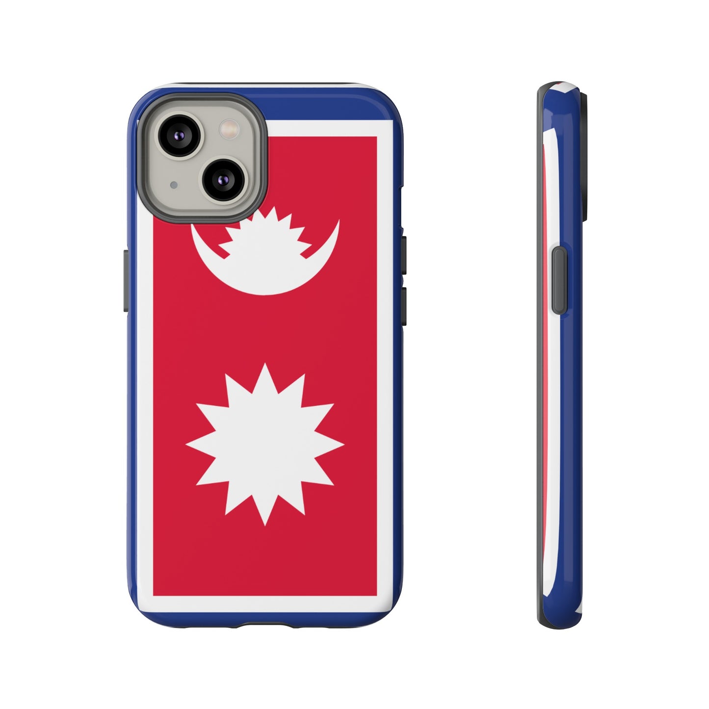 Nepal Flag Phone Case | iPhone 15 Plus/ Pro, 14, 13, 12| Google Pixel 7, Pro, 5| Samsung Galaxy S23 All Major Phone Models