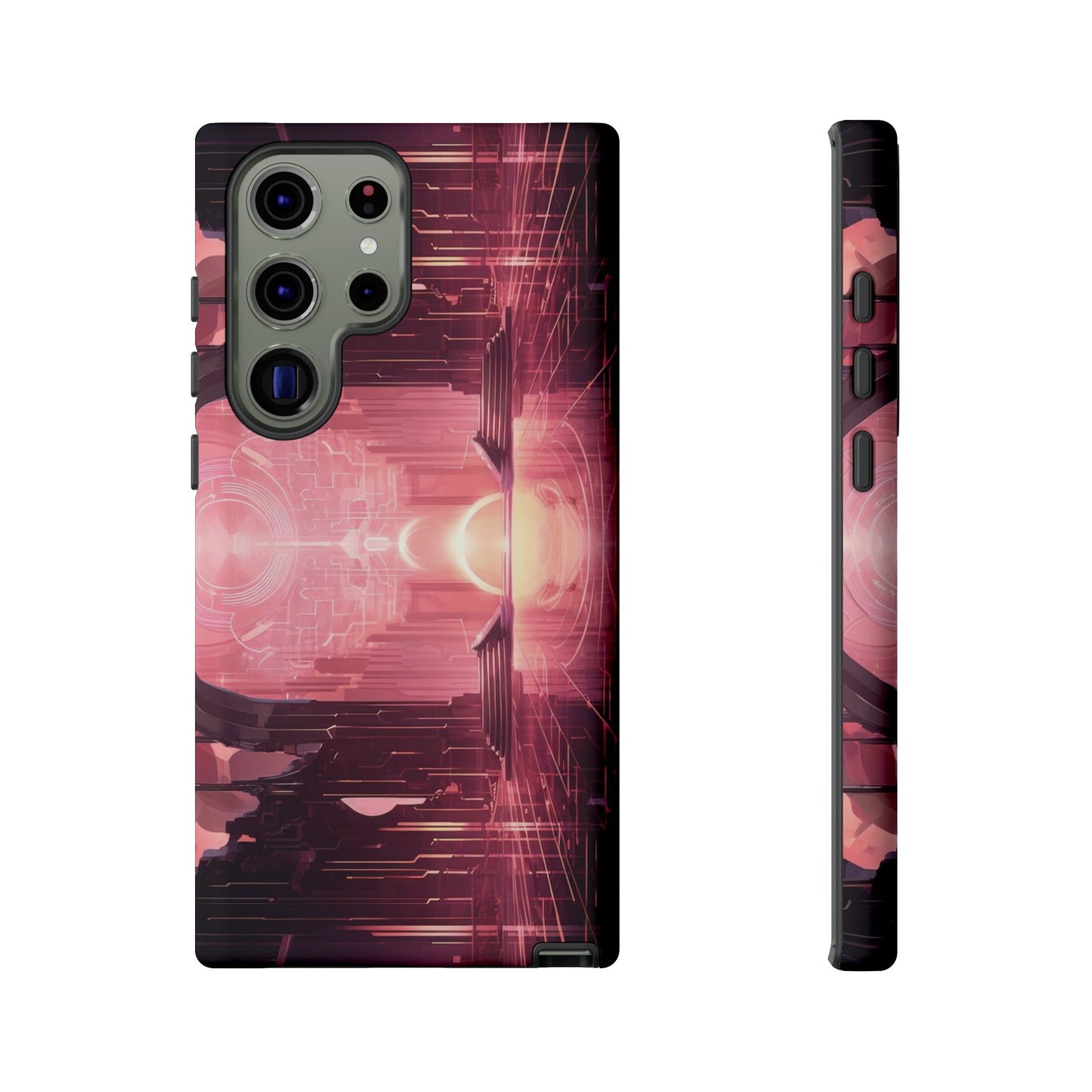 Sci-Fi Hall Wallpaper Phone Case | iPhone 15 Plus/ Pro, 14, 13, 12| Google Pixel 7, Pro, 5| Samsung Galaxy S23 All Major Phone Models