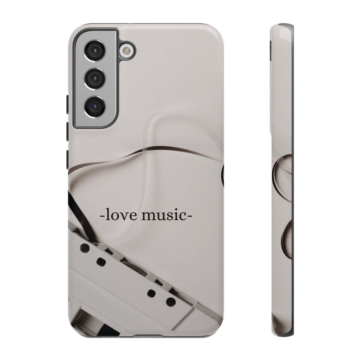 Love Music Wallpaper Phone Case | iPhone 15 Plus/ Pro, 14, 13, 12| Google Pixel 7, Pro, 5| Samsung Galaxy S23 All Major Phone Models