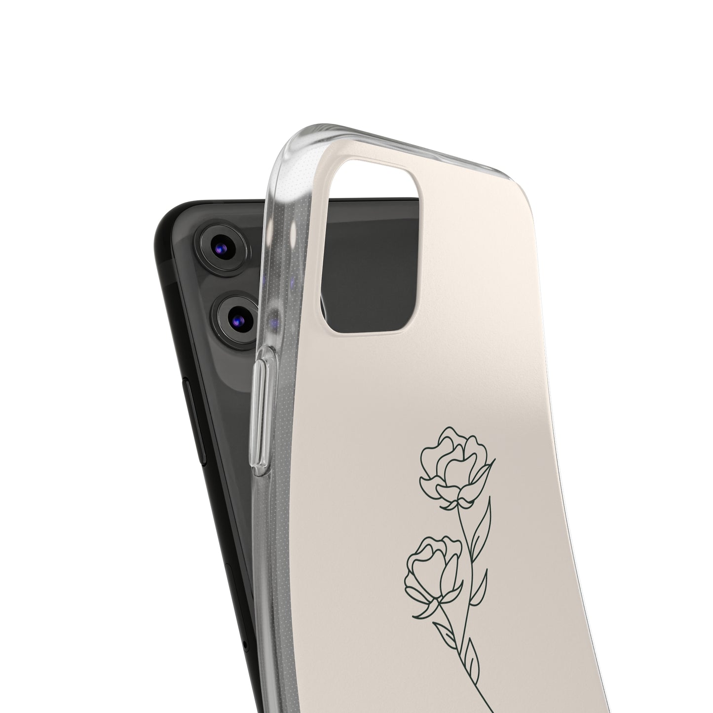 Simple Rose Phone Case | iPhone 15 Plus/ Pro, 14, 13, 12| Google Pixel 7, Pro, 5| Samsung Galaxy S23 All Major Phone Models