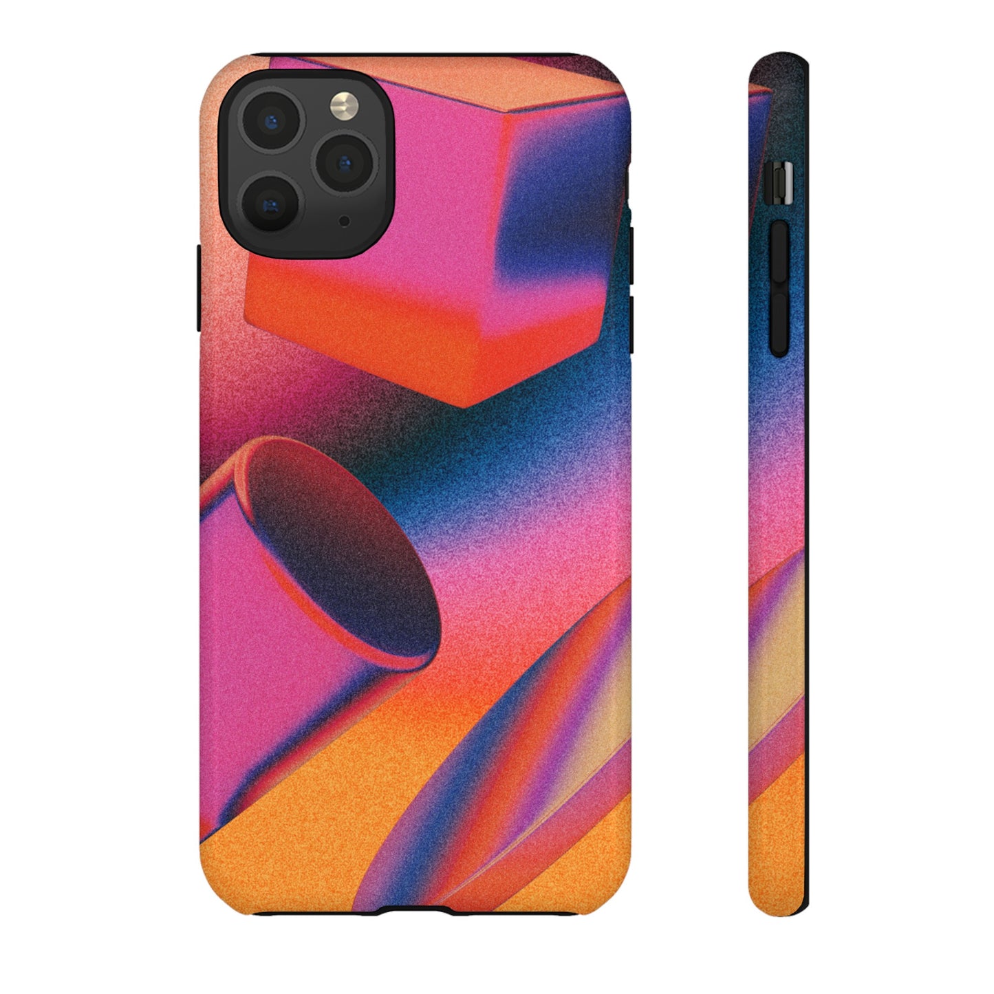 Floating Shapes Wallpaper Phone Case | iPhone 15 Plus/ Pro, 14, 13, 12| Google Pixel 7, Pro, 5| Samsung Galaxy S23 All Major Phone Models