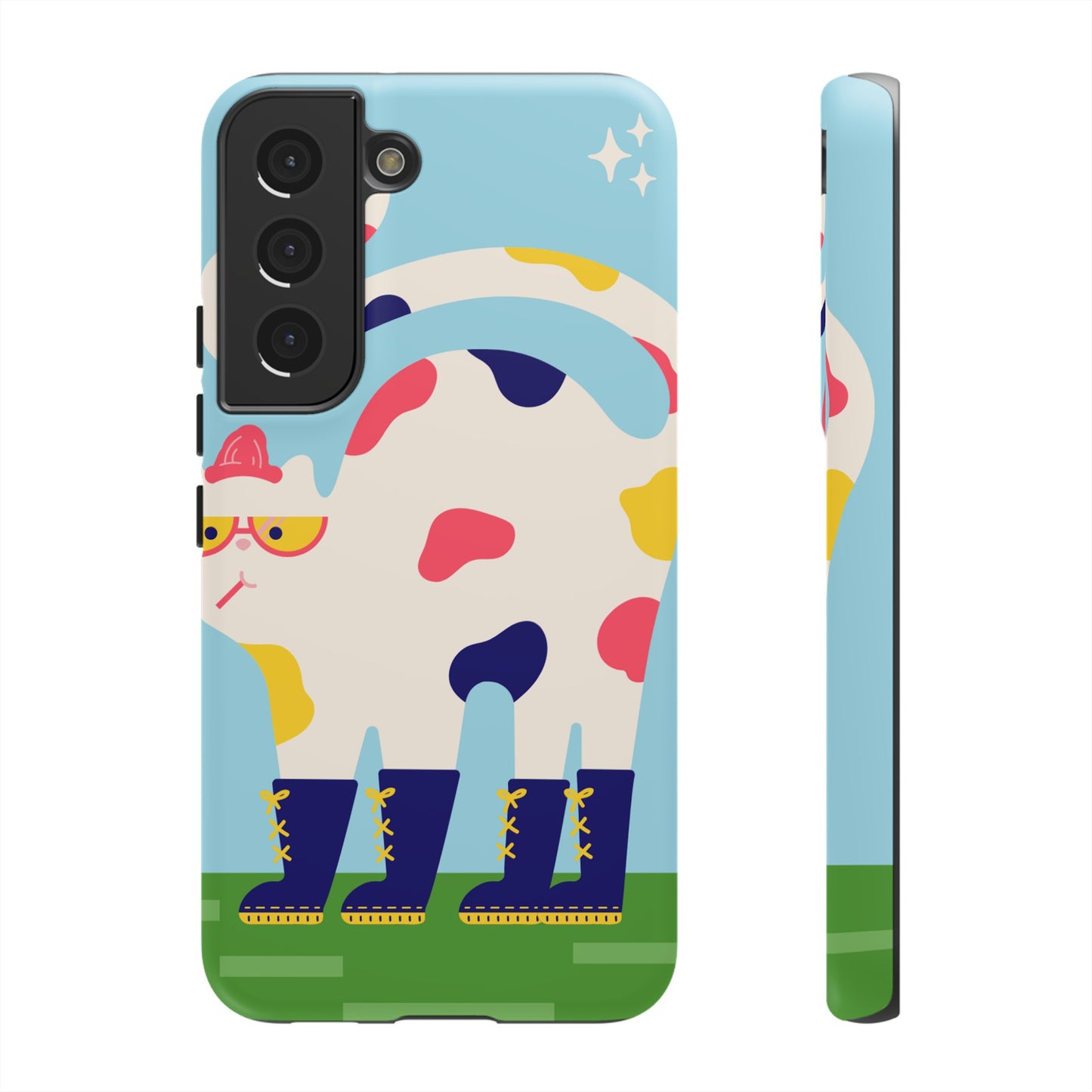 Rainboot Cat Phone Case | iPhone 15 Plus/ Pro, 14, 13, 12| Google Pixel 7, Pro, 5| Samsung Galaxy S23 All Major Phone Models