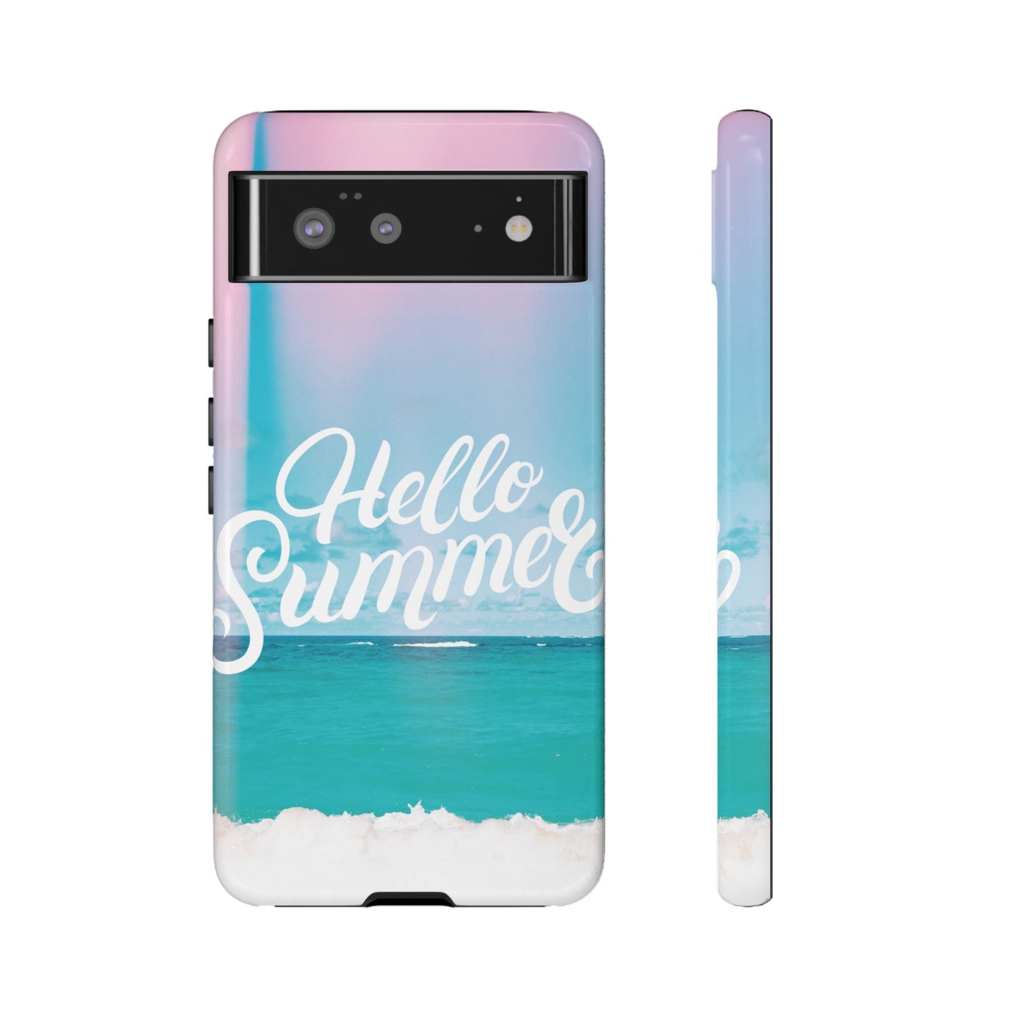 Hello Summer Wallpaper Phone Case | iPhone 15 Plus/ Pro, 14, 13, 12| Google Pixel 7, Pro, 5| Samsung Galaxy S23 All Major Phone Models