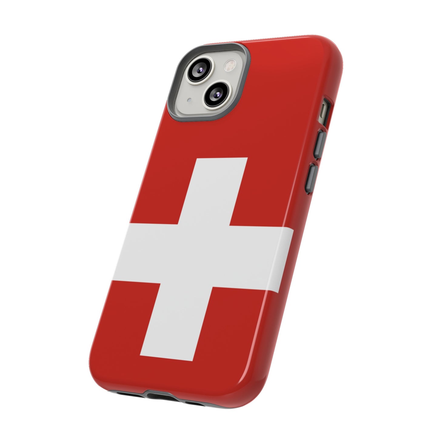 Switzerland Flag Phone Case | iPhone 15 Plus/ Pro, 14, 13, 12| Google Pixel 7, Pro, 5| Samsung Galaxy S23 All Major Phone Models