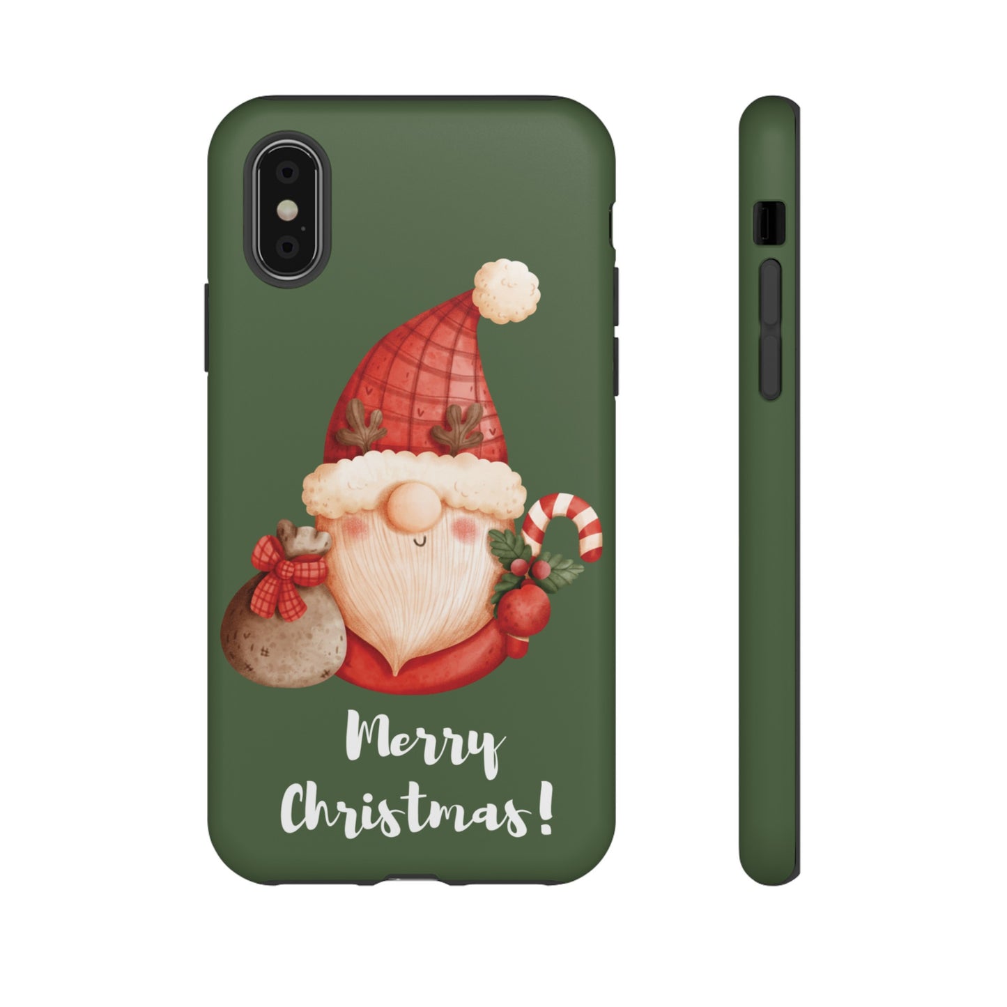 Cute Merry Christmas Wallpaper Phone Case | iPhone 15 Plus/ Pro, 14, 13, 12| Google Pixel 7, Pro, 5| Samsung Galaxy S23 All Major Phone Models