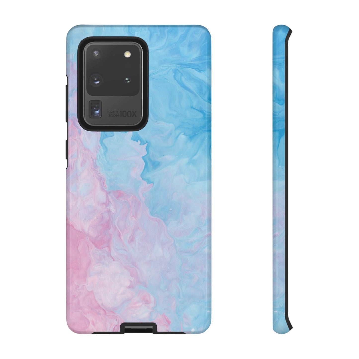 Splash of Blue & Pink Wallpaper Phone Case |iPhone 15 Plus/ Pro, 14, 13, 12|Google Pixel 7, Pro, 5|Samsung Galaxy S23 All Major Phone Models