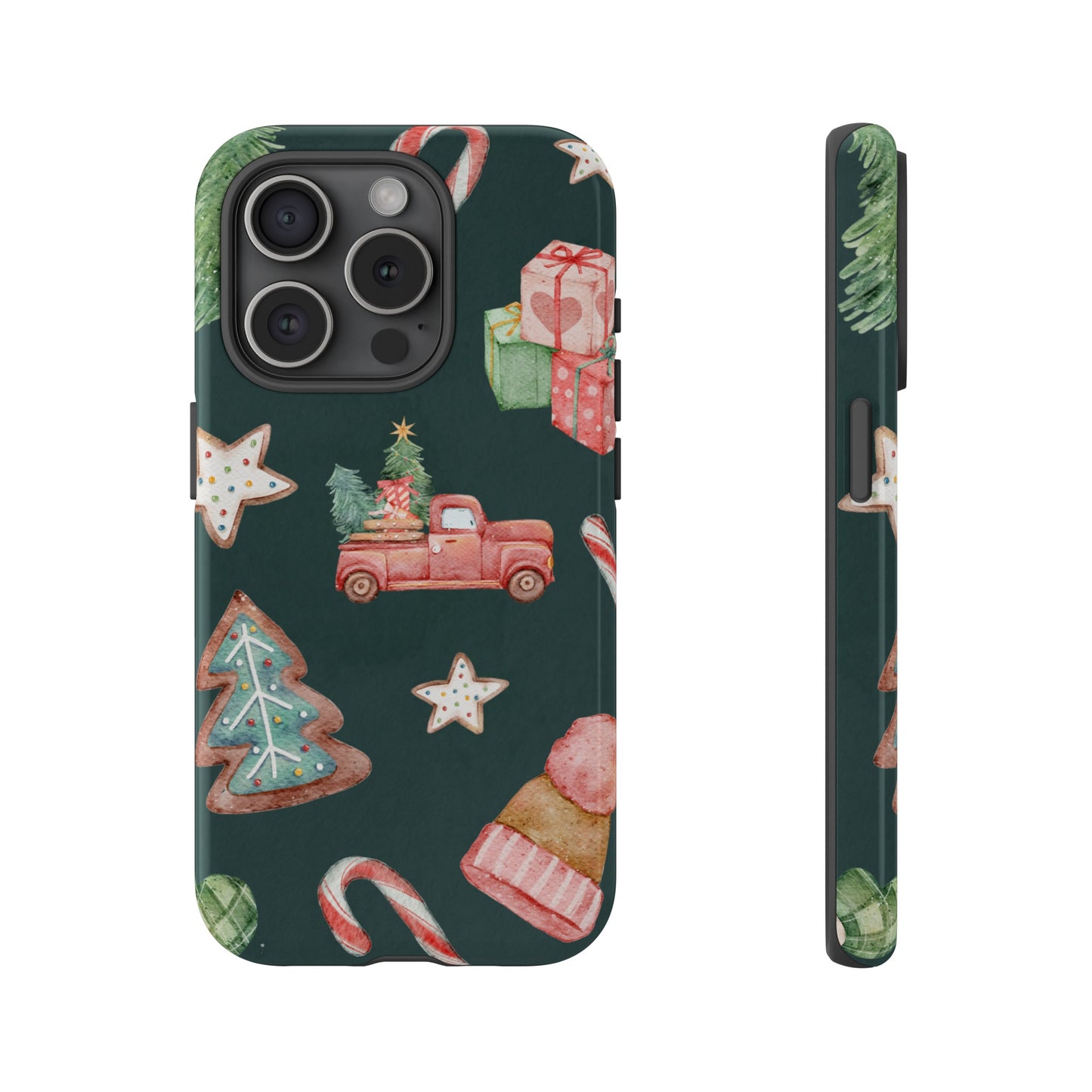 Festive Christmas Wallpaper Phone Case | iPhone 15 Plus/ Pro, 14, 13, 12| Google Pixel 7, Pro, 5| Samsung Galaxy S23 All Major Phone Models