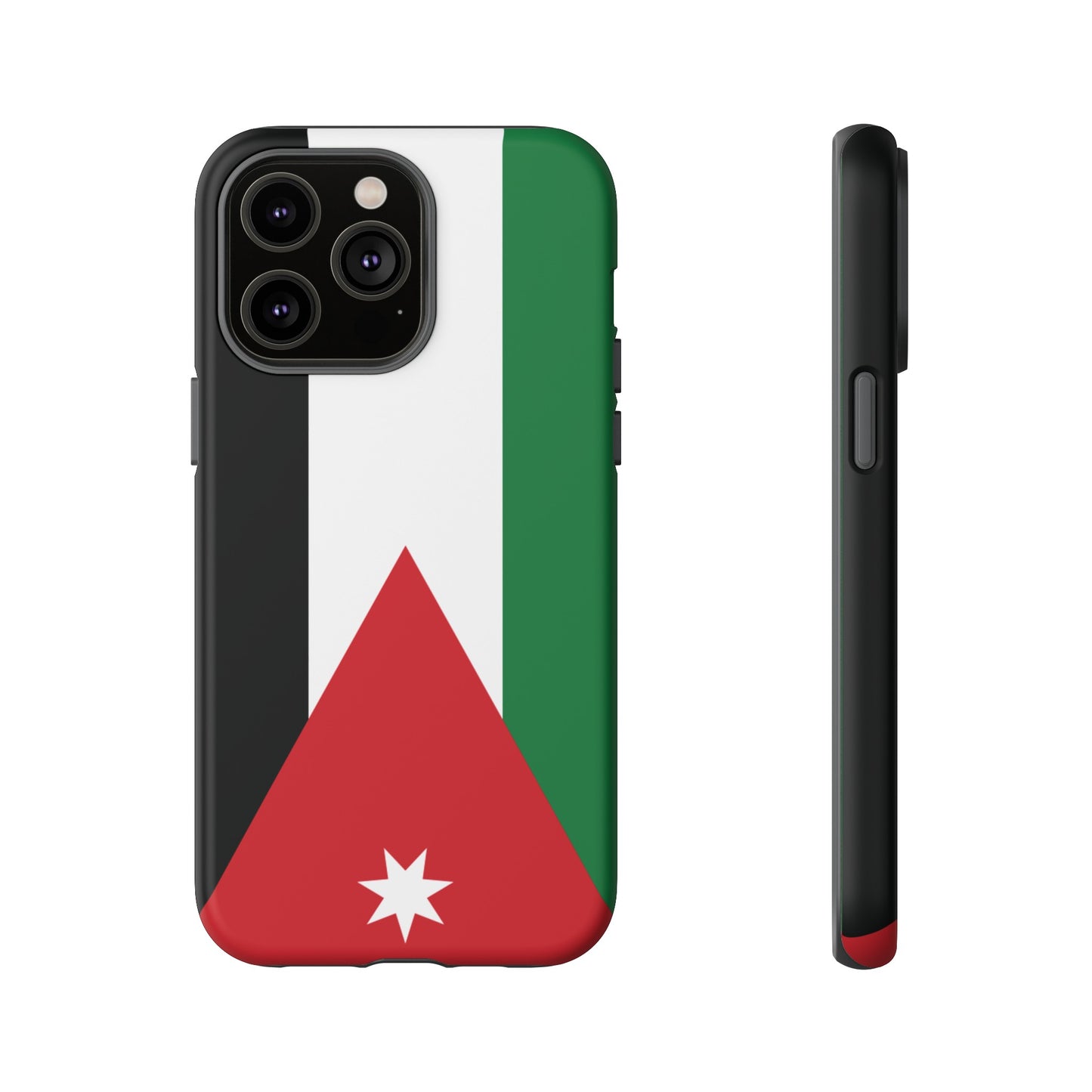 Jordan Flag Phone Case |iPhone 15 Plus/ Pro, 14, 13, 12|Google Pixel 7, Pro, 5| Samsung Galaxy S23 All Major Phone Models