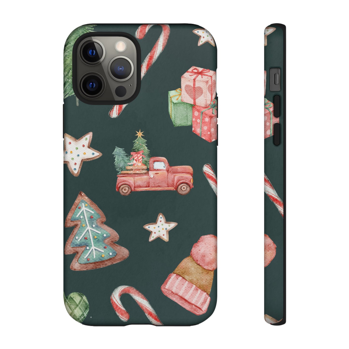 Festive Christmas Wallpaper Phone Case | iPhone 15 Plus/ Pro, 14, 13, 12| Google Pixel 7, Pro, 5| Samsung Galaxy S23 All Major Phone Models