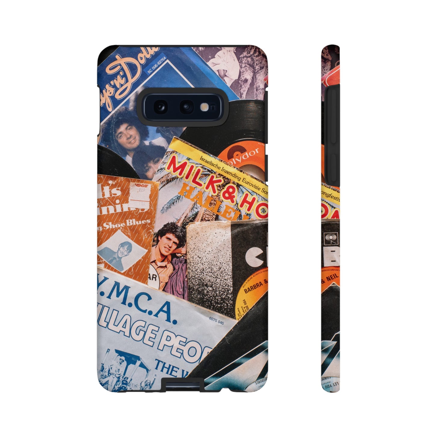 Retro Vinyl Wallpaper Phone Case | iPhone 15 Plus/ Pro, 14, 13, 12| Google Pixel 7, Pro, 5| Samsung Galaxy S23 All Major Phone Models