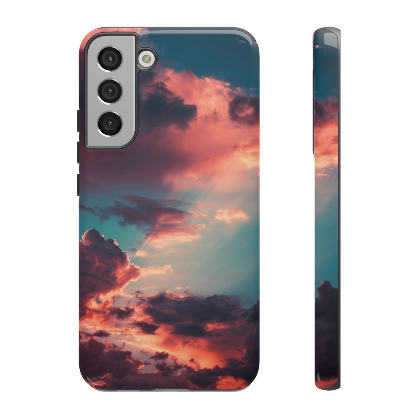 Violet Sky Wallpaper Phone Case | iPhone 15 Plus/ Pro, 14, 13, 12| Google Pixel 7, Pro, 5| Samsung Galaxy S23 All Major Phone Models