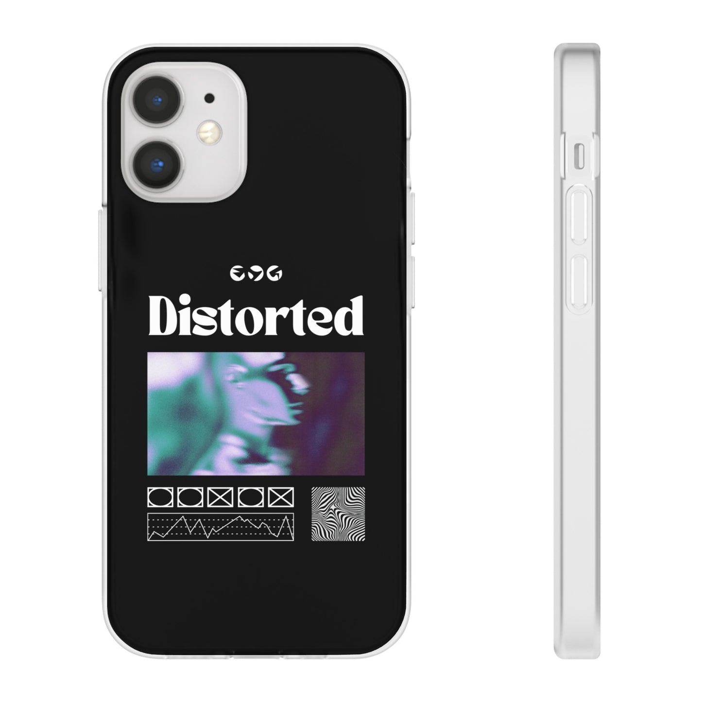 Distorted Phone Case | iPhone 15 Plus/ Pro, 14, 13, 12| Google Pixel 7, Pro, 5| Samsung Galaxy S23 All Major Phone Models