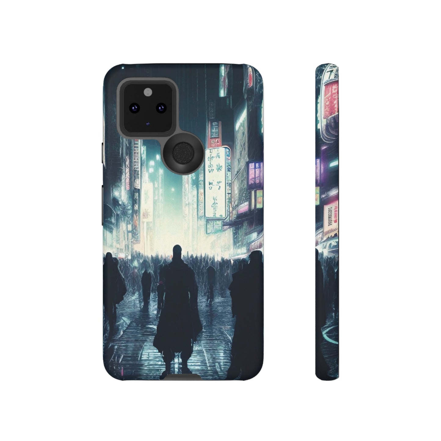 Strangers in the City Wallpaper Phone Case | iPhone 15 Plus/ Pro, 14, 13, 12| Google Pixel 7, Pro, 5| Samsung Galaxy S23 All Major Phone Models