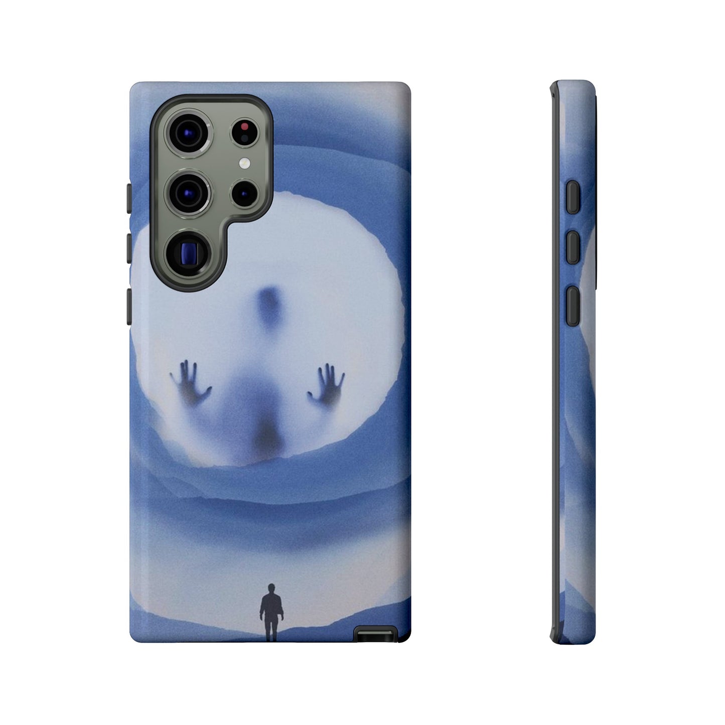 Alien Encounter Wallpaper Phone Case | iPhone 15 Plus/ Pro, 14, 13, 12| Google Pixel 7, Pro, 5| Samsung Galaxy S23 All Major Phone Models