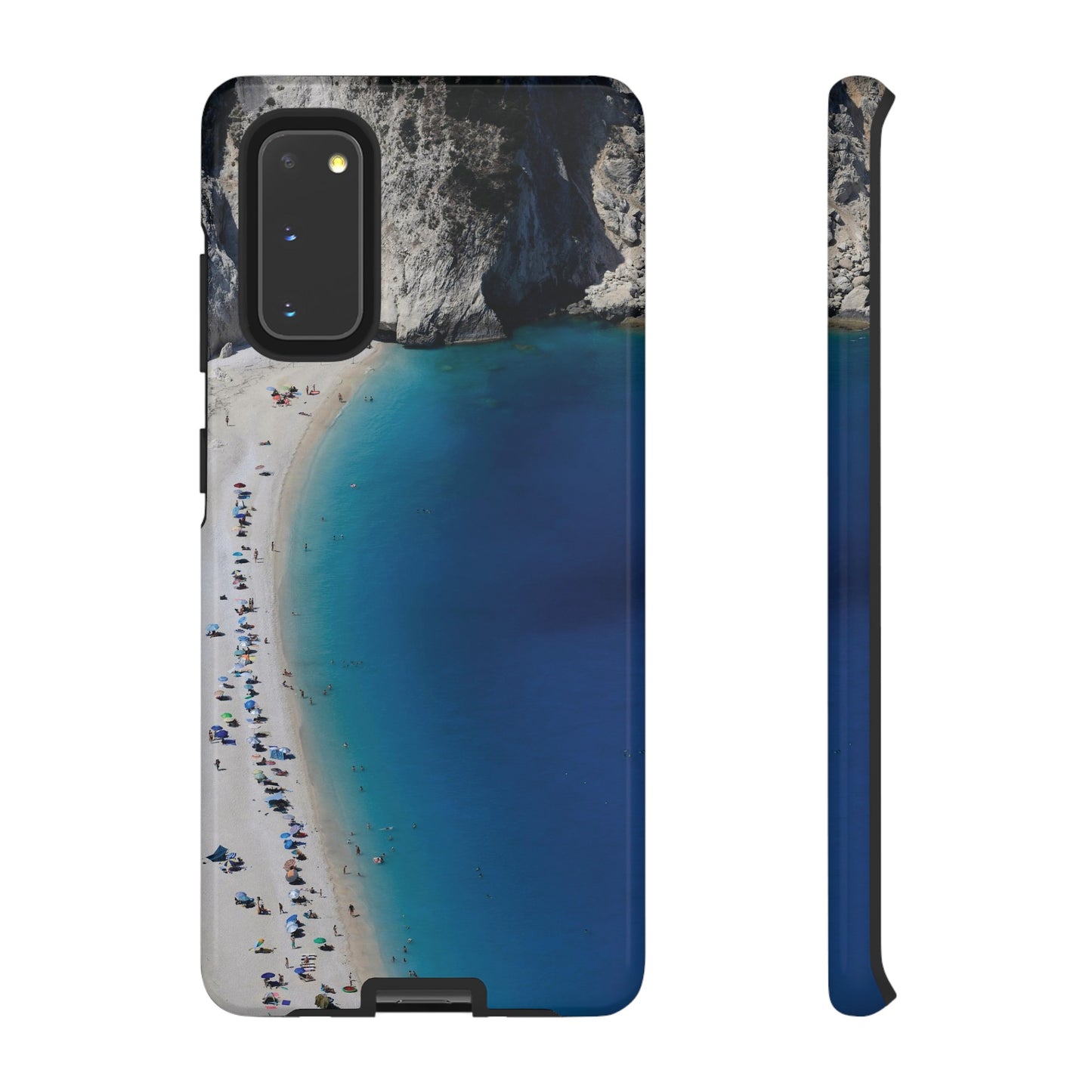 Blue Beach Wallpaper Phone Case | iPhone 15 Plus/ Pro, 14, 13, 12| Google Pixel 7, Pro, 5| Samsung Galaxy S23 All Major Phone Models