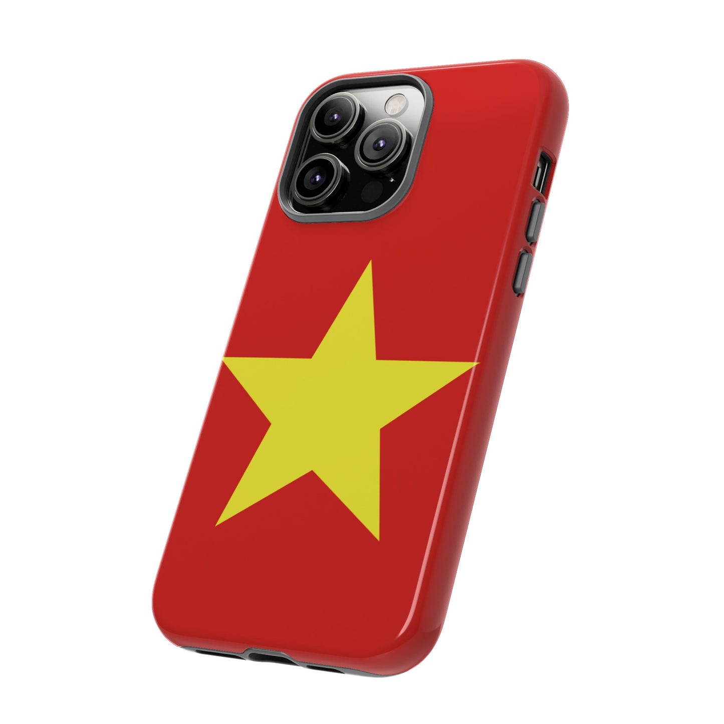 Vietnam Flag Phone Case | iPhone 15 Plus/ Pro, 14, 13, 12| Google Pixel 7, Pro, 5| Samsung Galaxy S23 All Major Phone Models