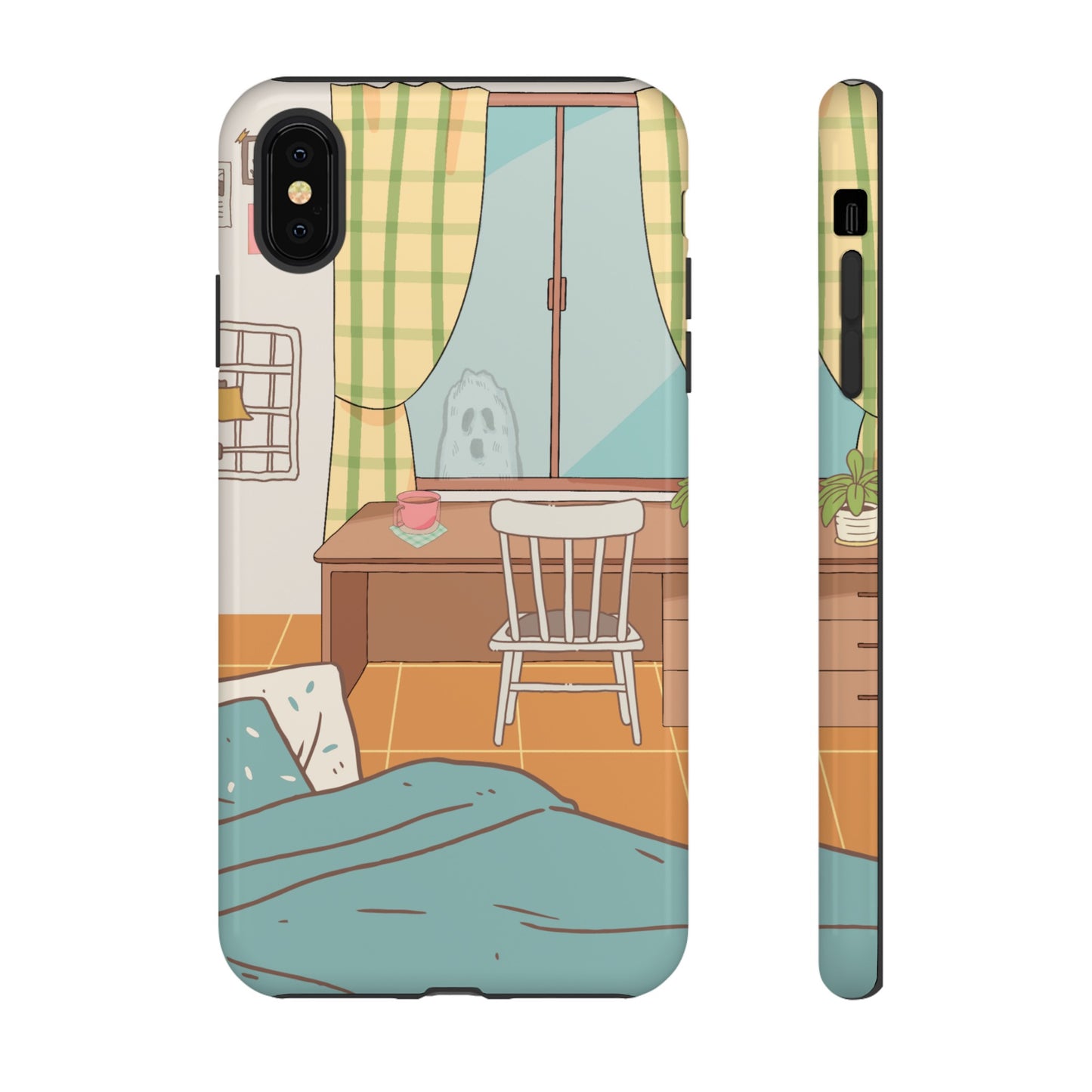 Ghost At The Window Wallpaper Phone Case | iPhone 15 Plus/ Pro, 14, 13, 12| Google Pixel 7, Pro, 5| Samsung Galaxy S23 All Major Phone Models