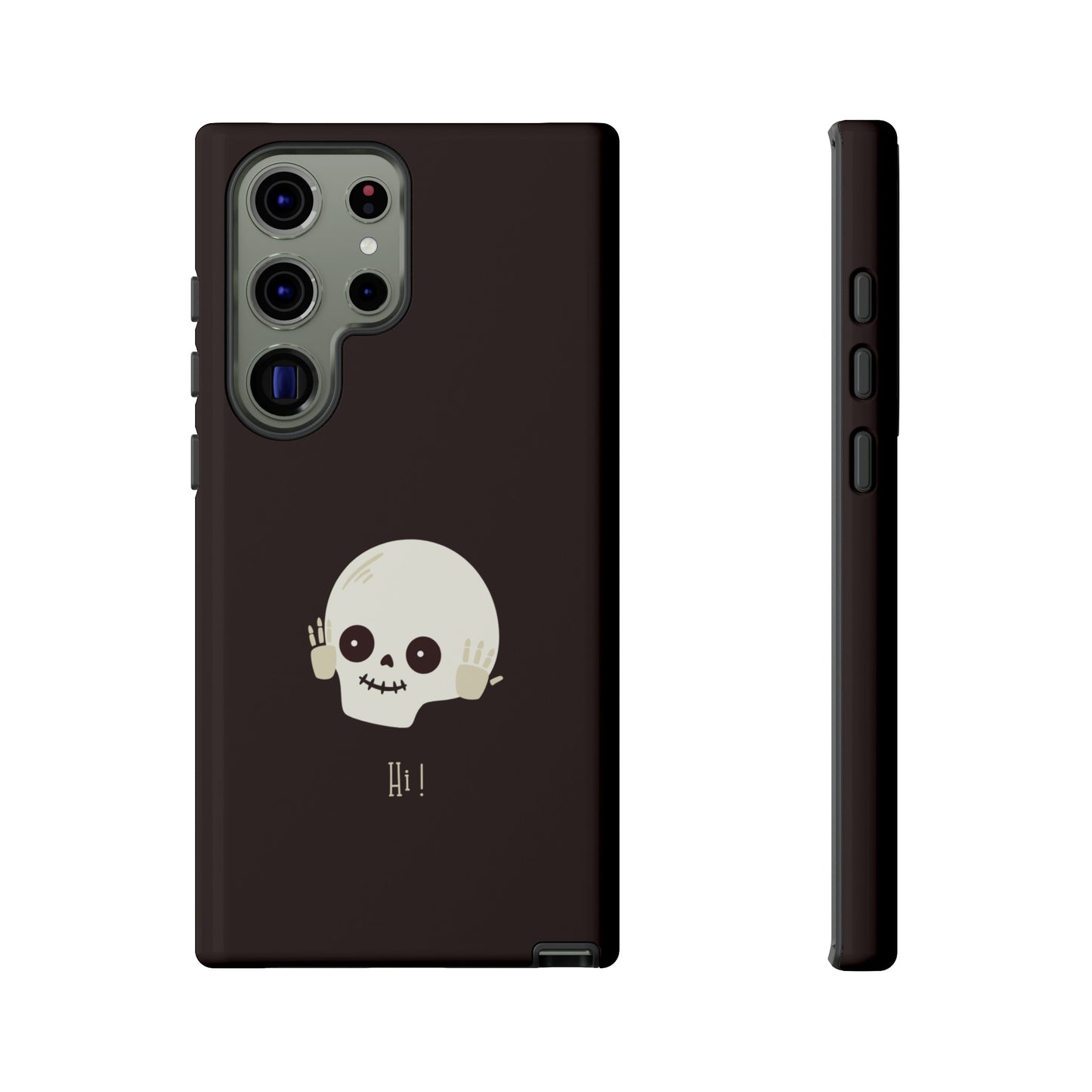 Hello Skull Phone Case | iPhone 15 Plus/ Pro, 14, 13, 12| Google Pixel 7, Pro, 5| Samsung Galaxy S23 All Major Phone Models