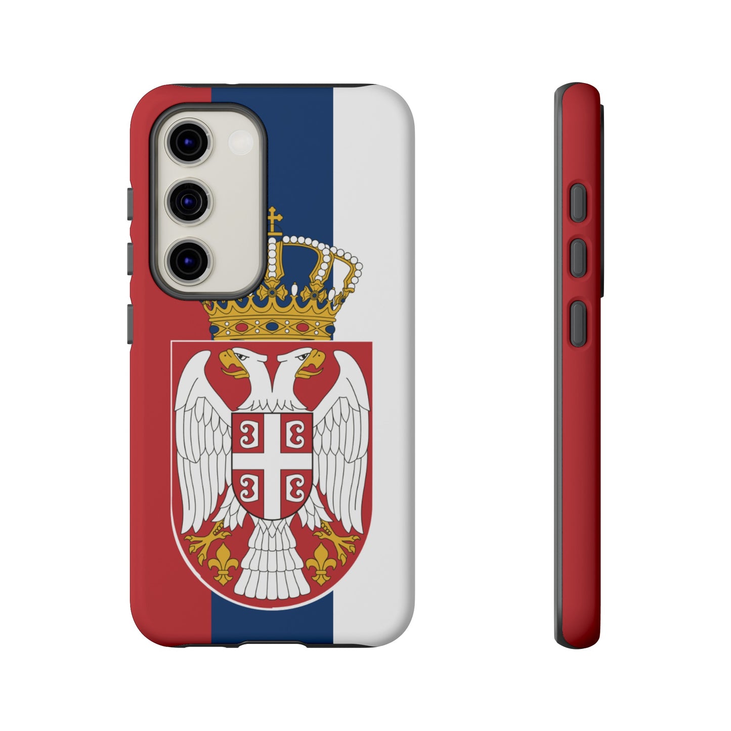 Serbia Flag Phone Case | iPhone 15 Plus/ Pro, 14, 13, 12| Google Pixel 7, Pro, 5| Samsung Galaxy S23 All Major Phone Models