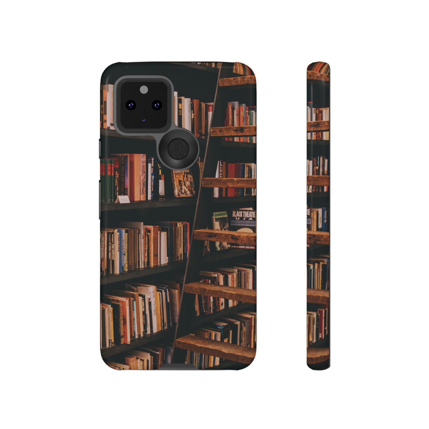 Bookcase Wallpaper Phone Case | iPhone 15 Plus/ Pro, 14, 13, 12| Google Pixel 7, Pro, 5| Samsung Galaxy S23 All Major Phone Models